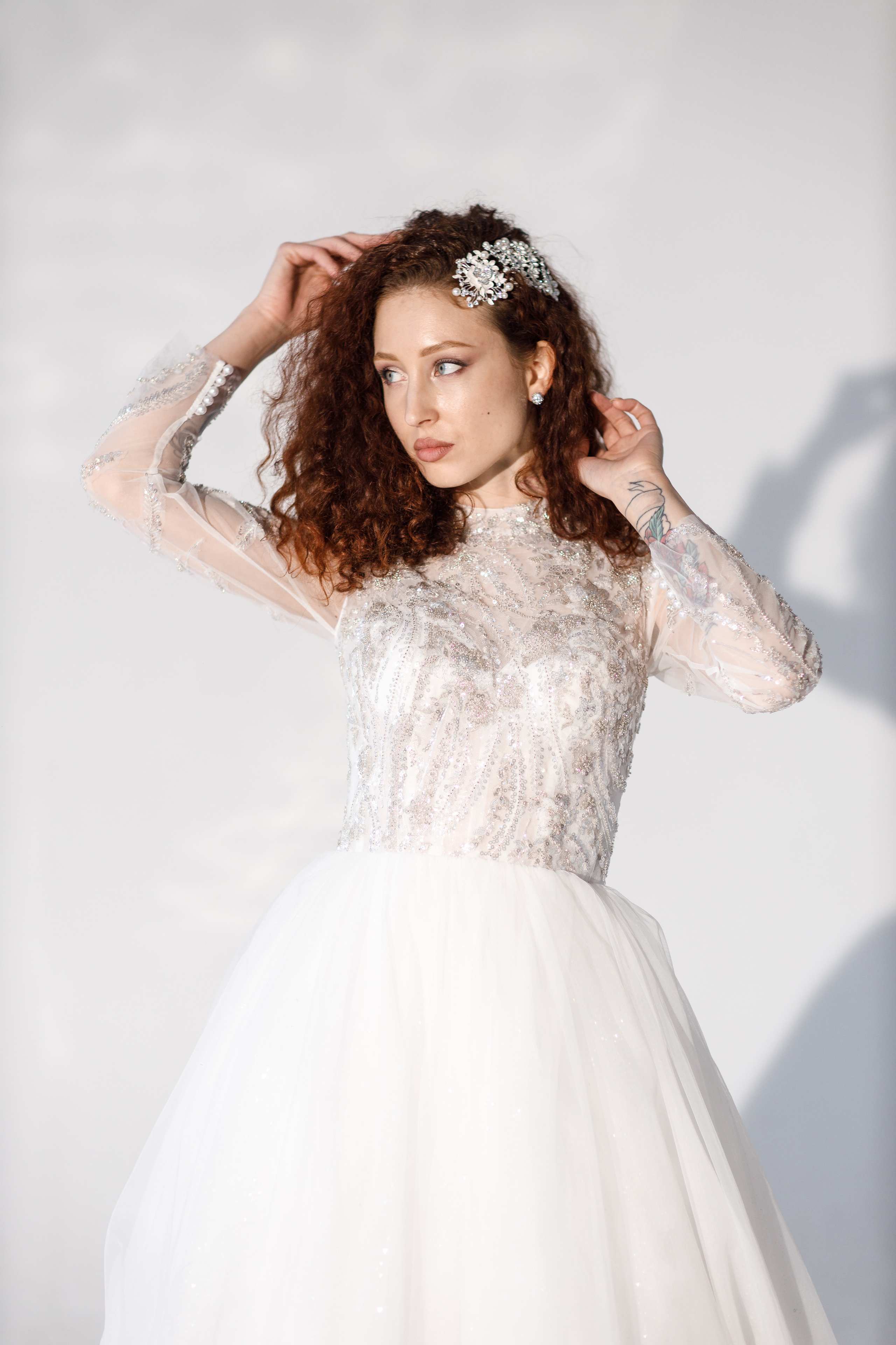 Платье невесты. Свадебный фотограф Вашкевич Денис