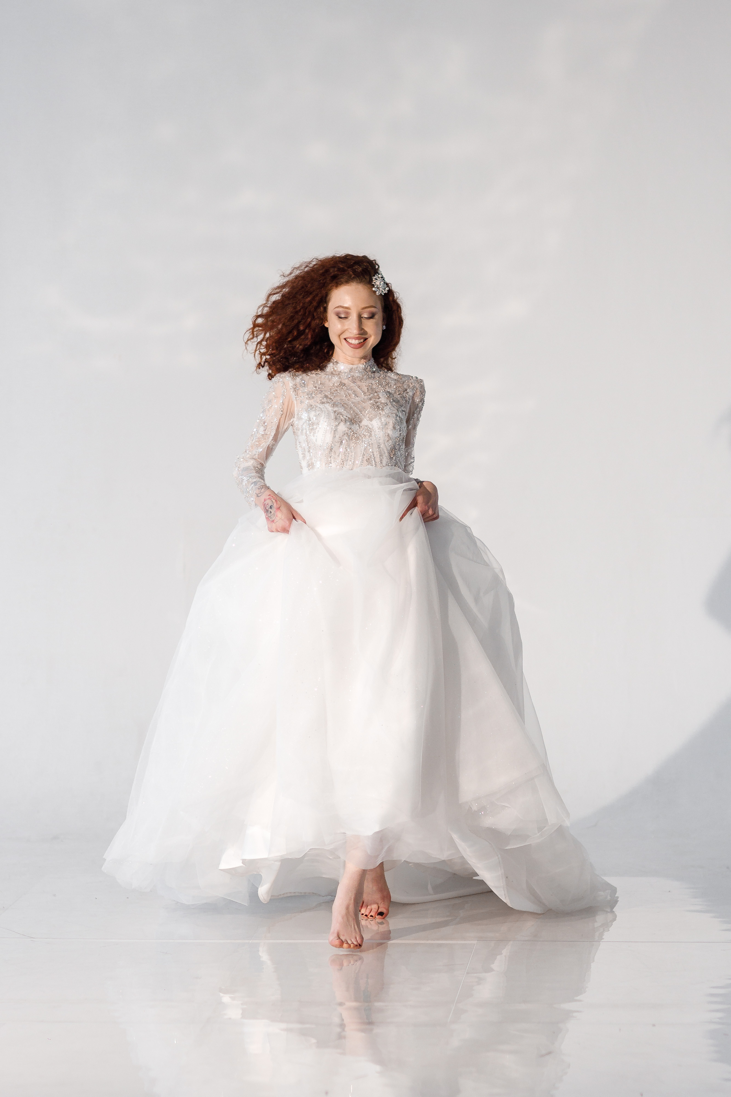 Платье невесты. Свадебный фотограф Вашкевич Денис