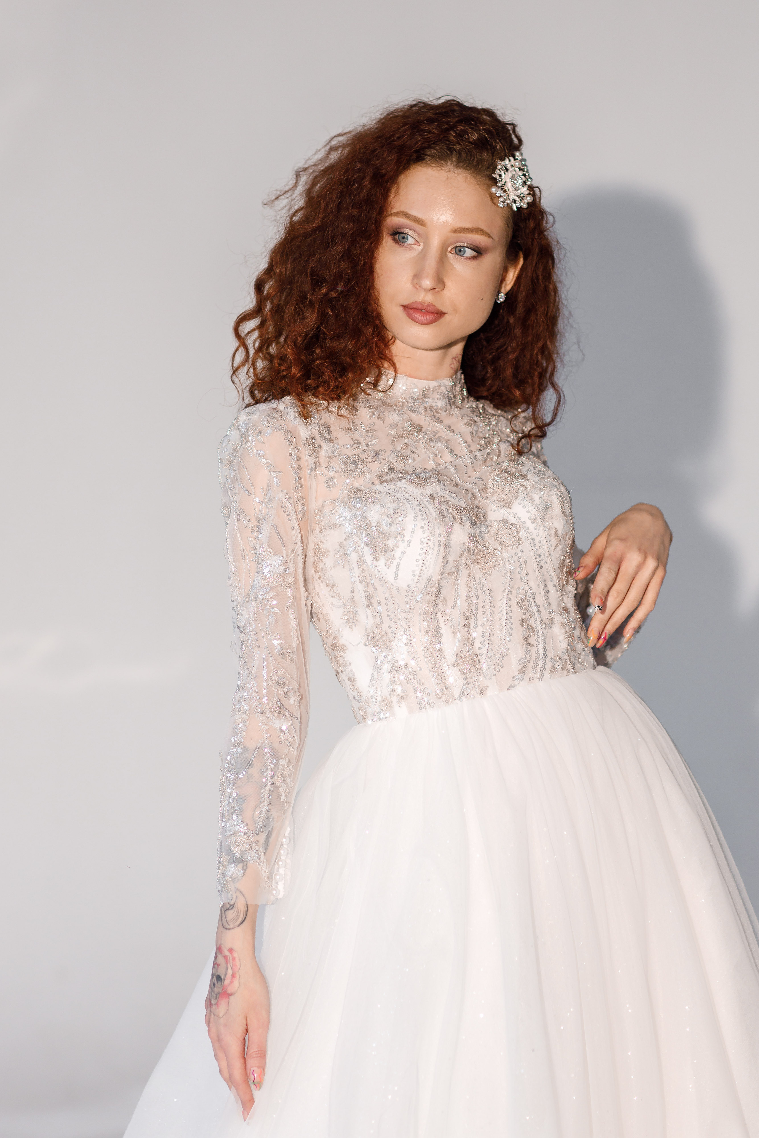 Платье невесты. Свадебный фотограф Вашкевич Денис