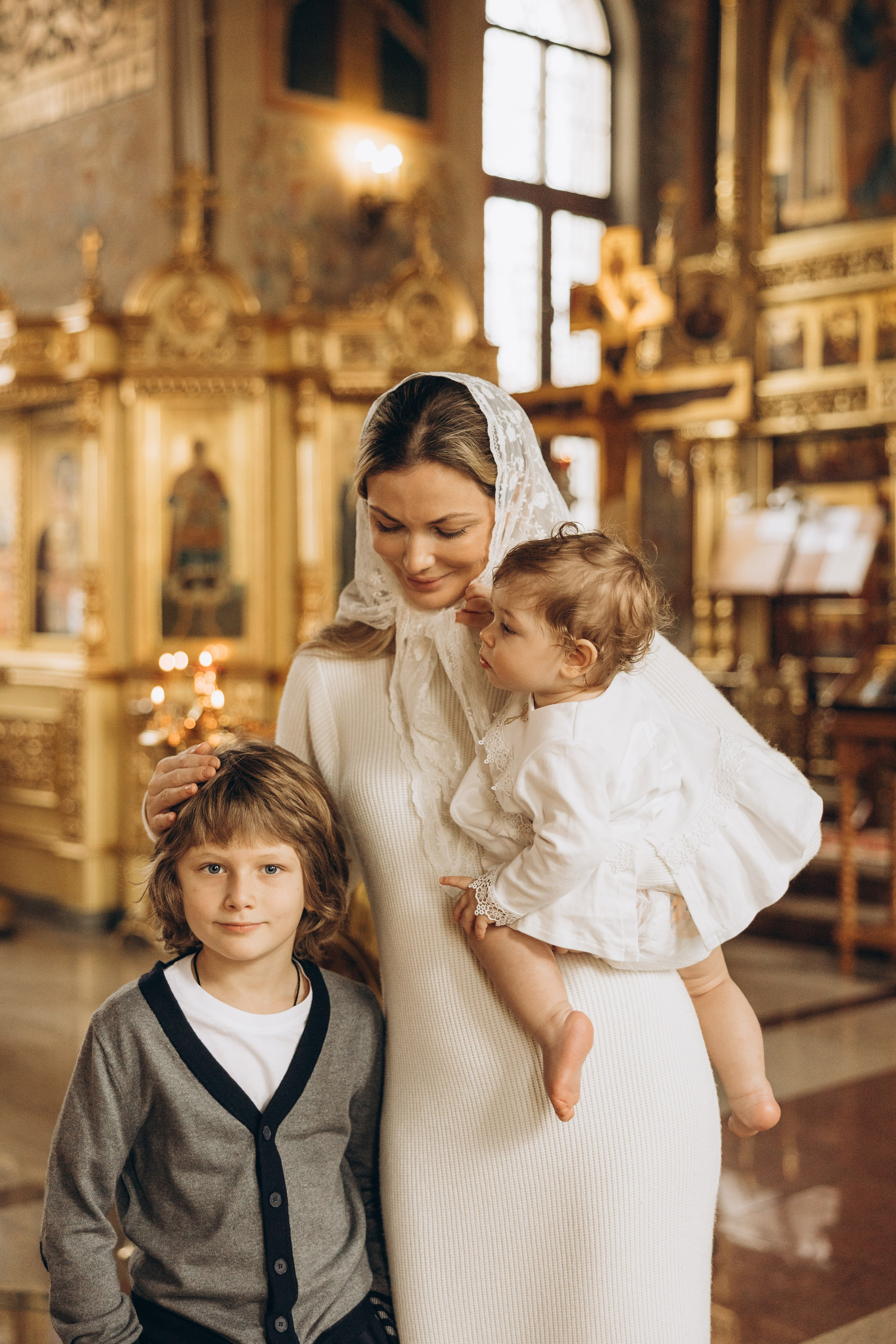 Крещение Дианы. Семейный фотограф в Москве Виктория Ястребинская