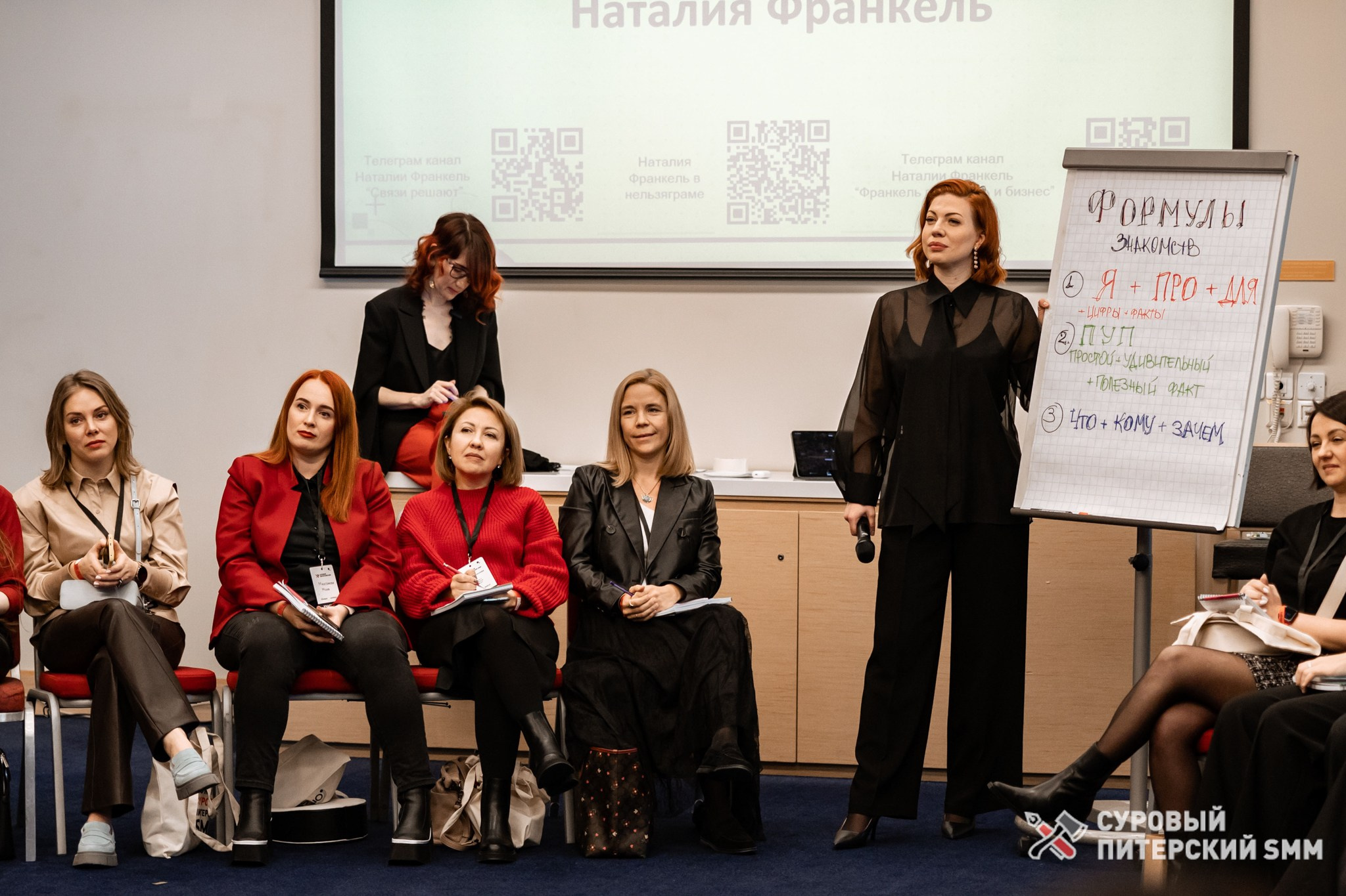 Репортаж конференции «Суровый Питерский SMM». Фотограф в Санкт-Петербурге Ефремова Наталья