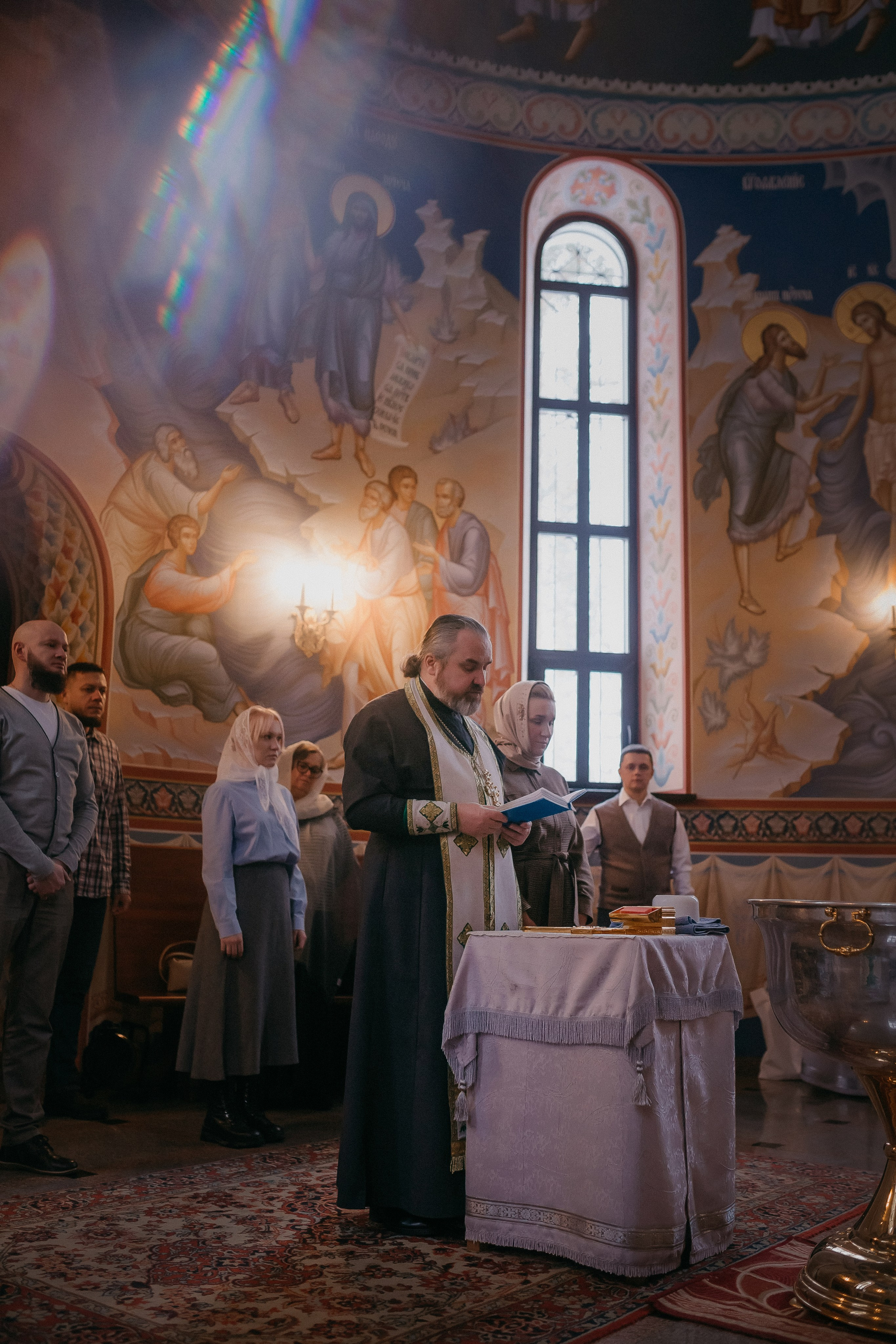 Крещение Владимира. Храм Георгия Победоносца. Семейный фотограф в Сургуте