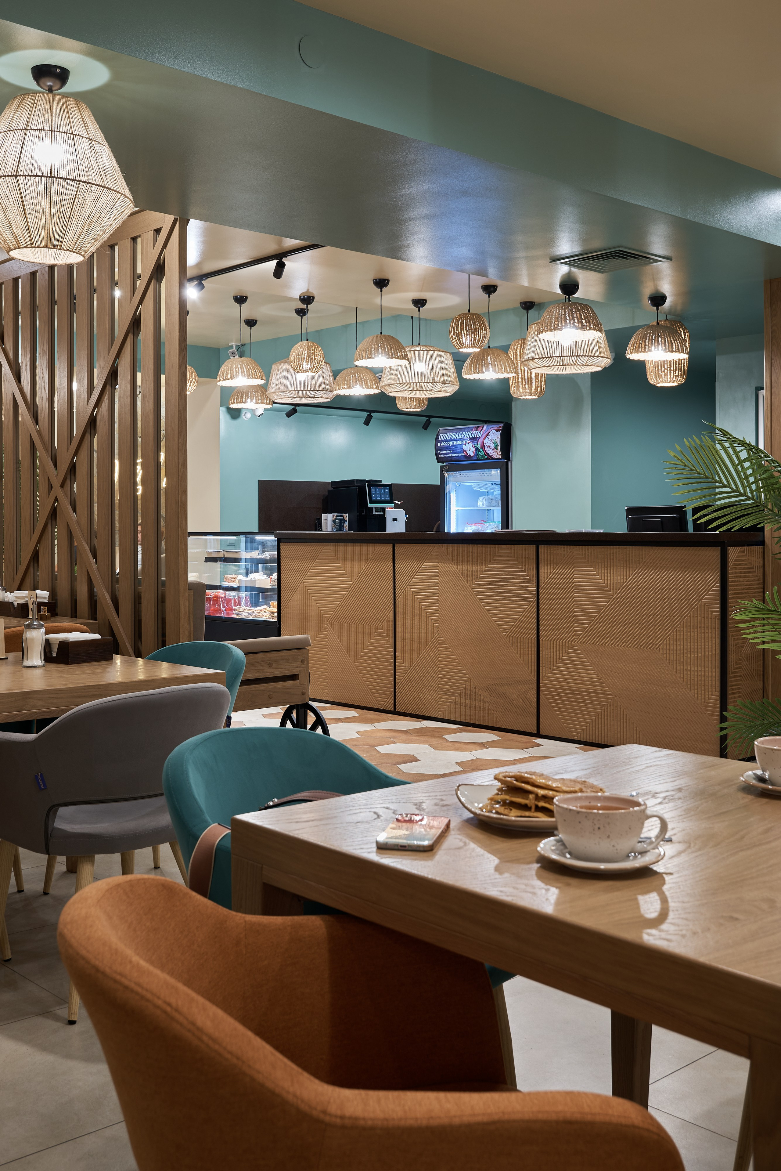 Пиццерия, Костанай (Казахстан). Абросимов Лев интерьерный и архитектурный фотограф