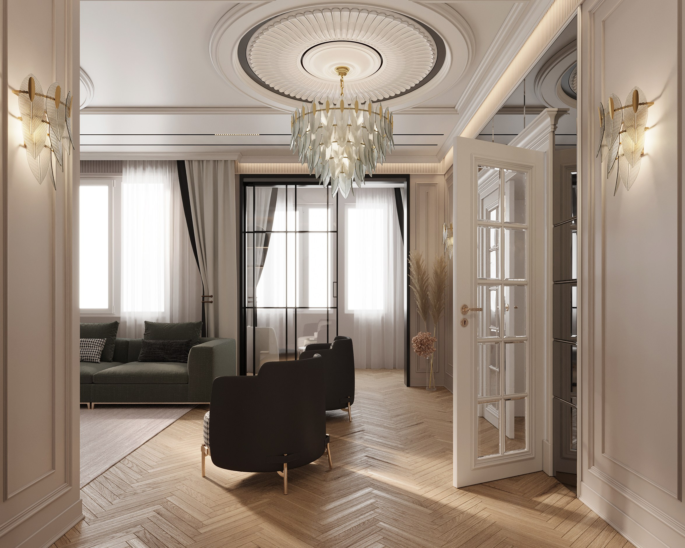 ЖК «REMIZOVKA», 153 м². Room Design Studio