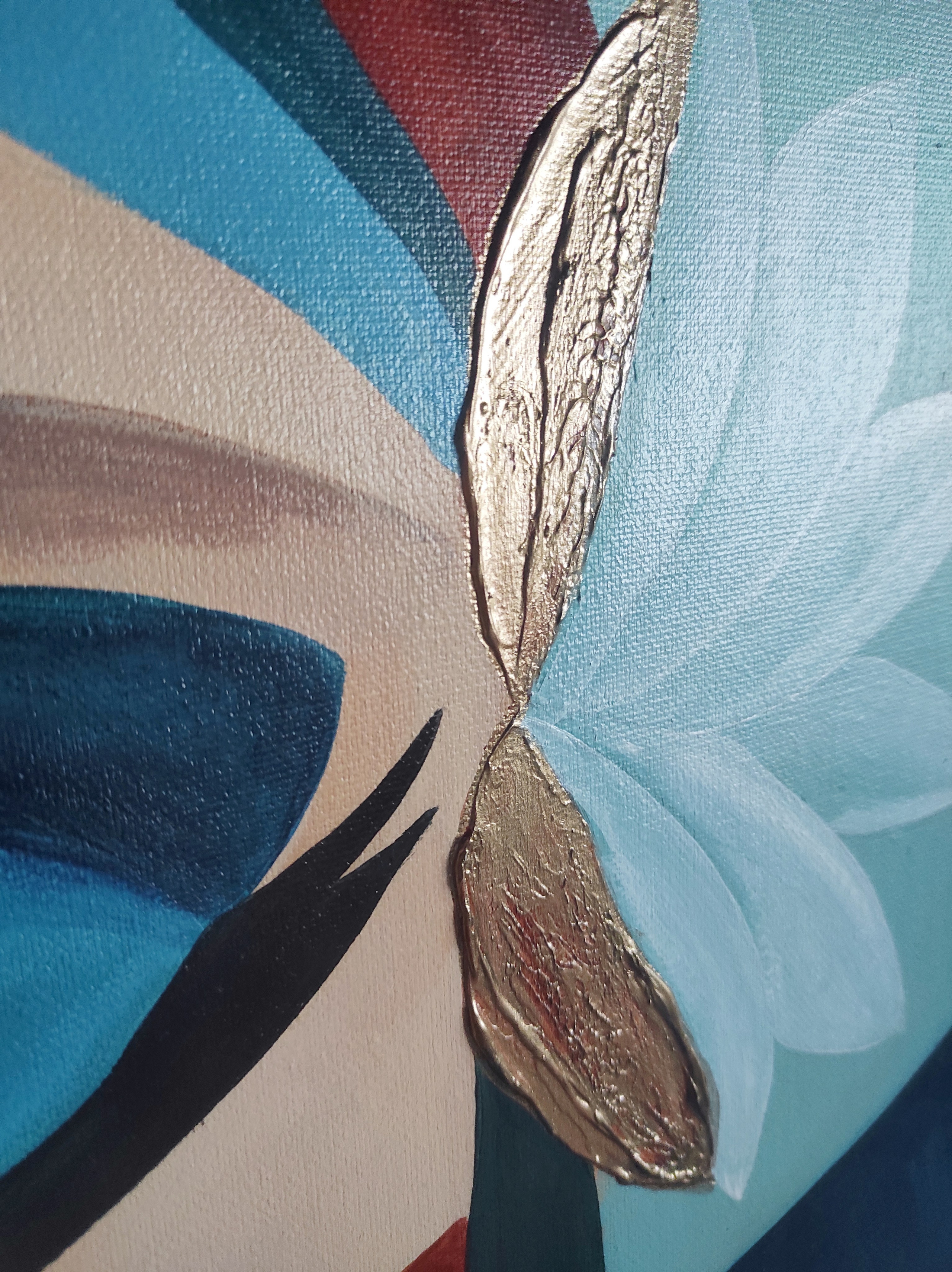 КРАСНЫЙ КАПРИЗ. Художник Анастасия Кисткина, Петербург