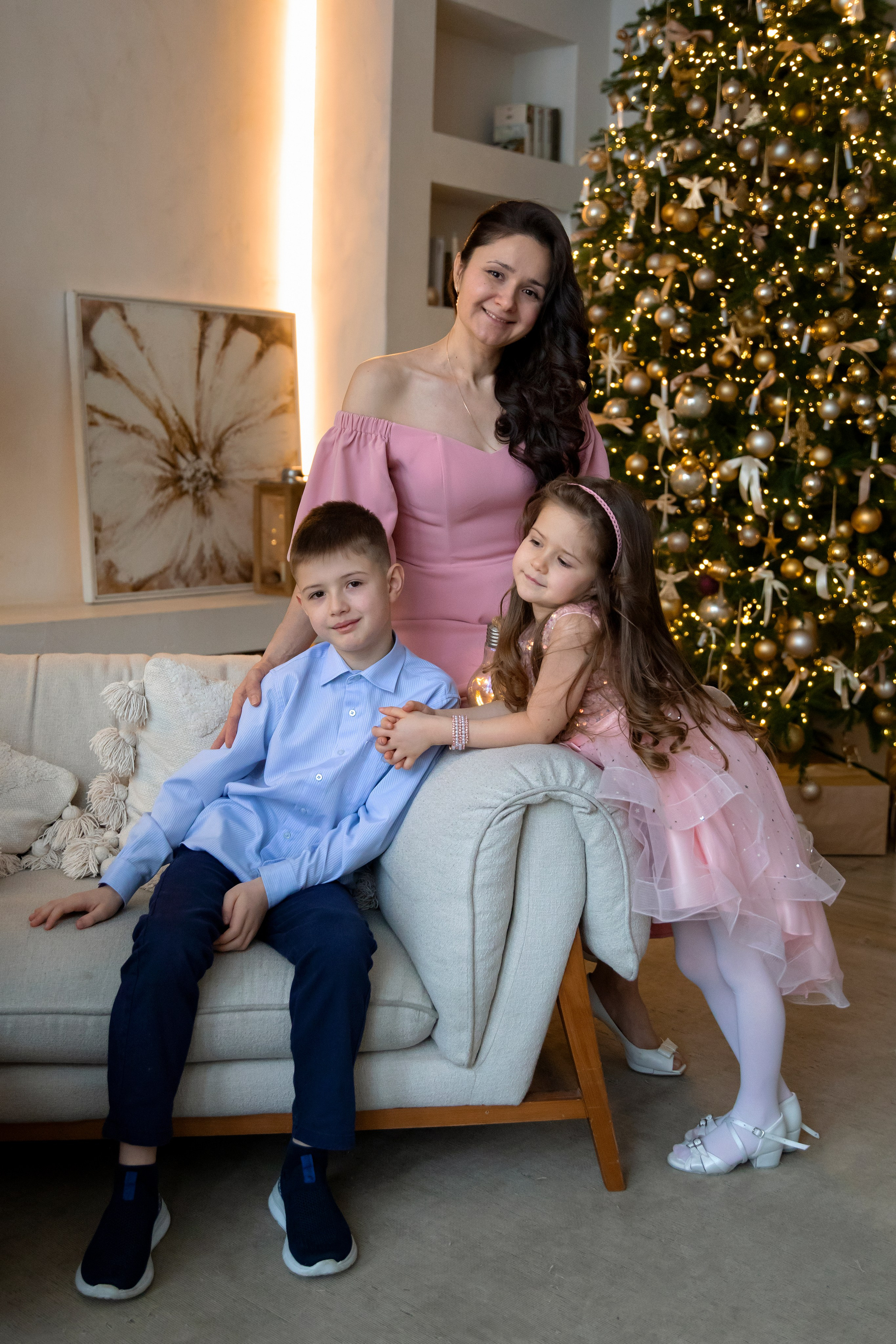 Семья «П». Фотограф в Москве Надуева Татьяна. Женский портрет, детский портрет, с