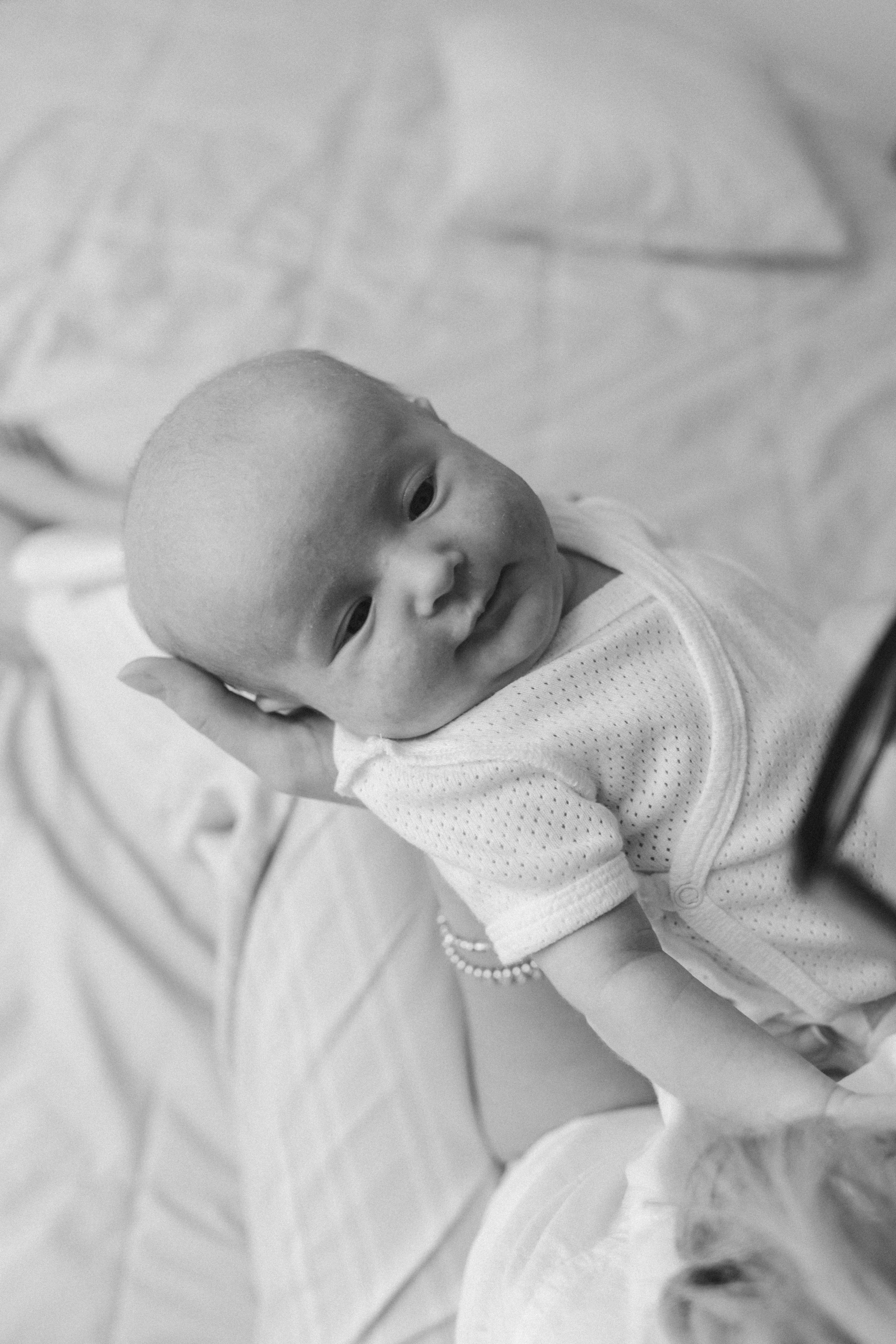 Самый первый месяц жизни. Семейный фотограф в Москве