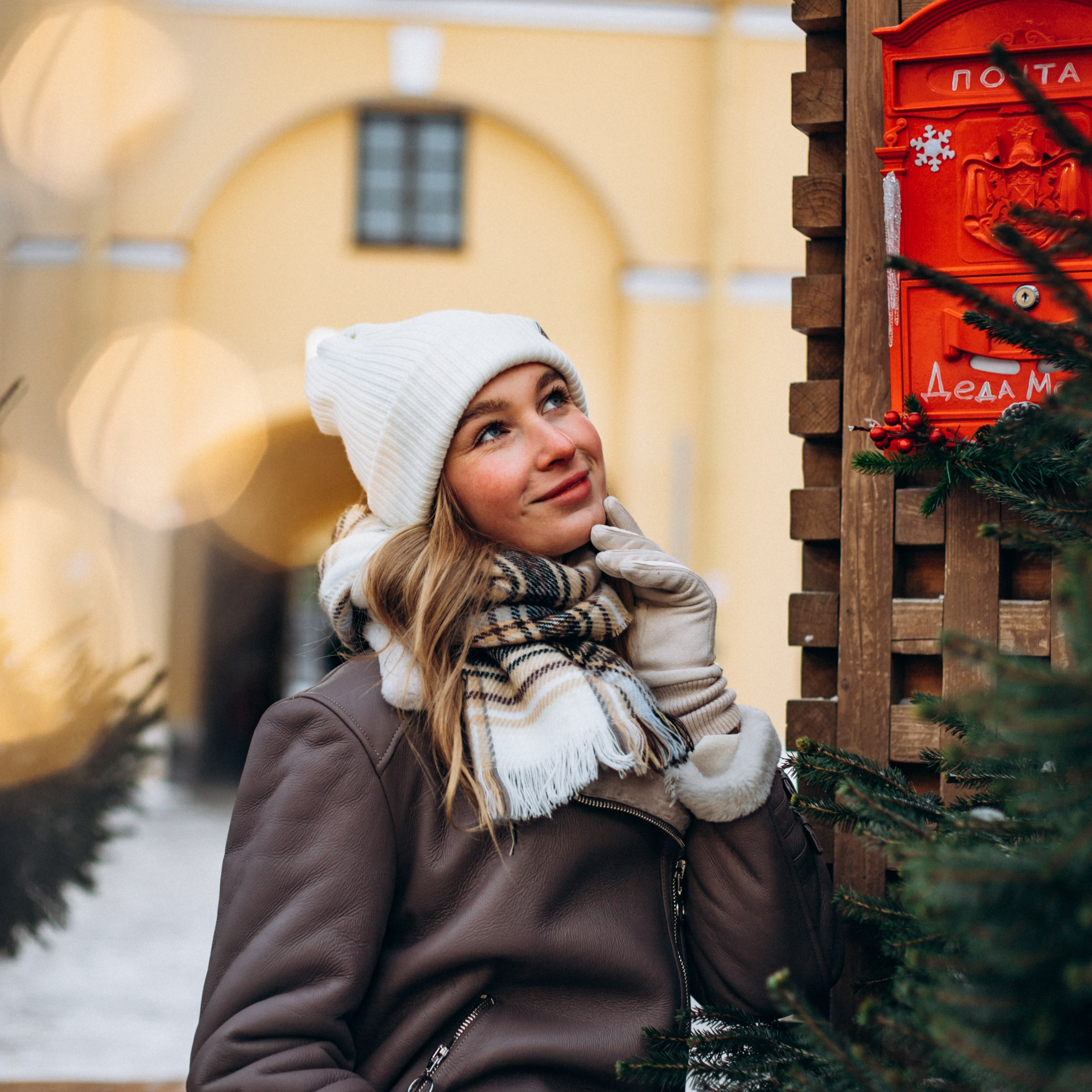 Александра в декабре. Фотопрогулка в Петербурге. Индивидуальный и семейный фотограф в Санкт-Петербурге