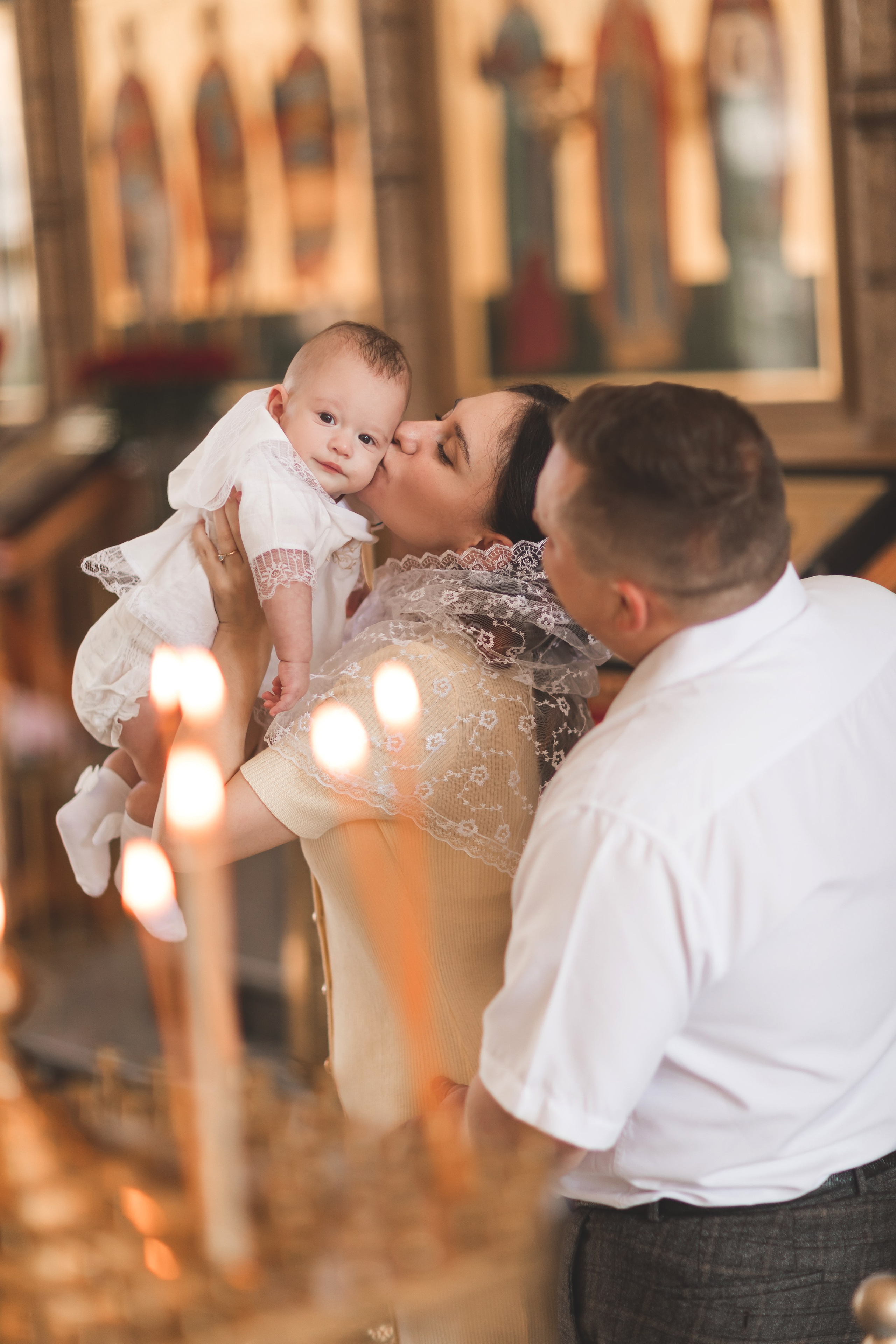 Крещение. Семейный и детский фотограф Краснодар Валерия Власенко