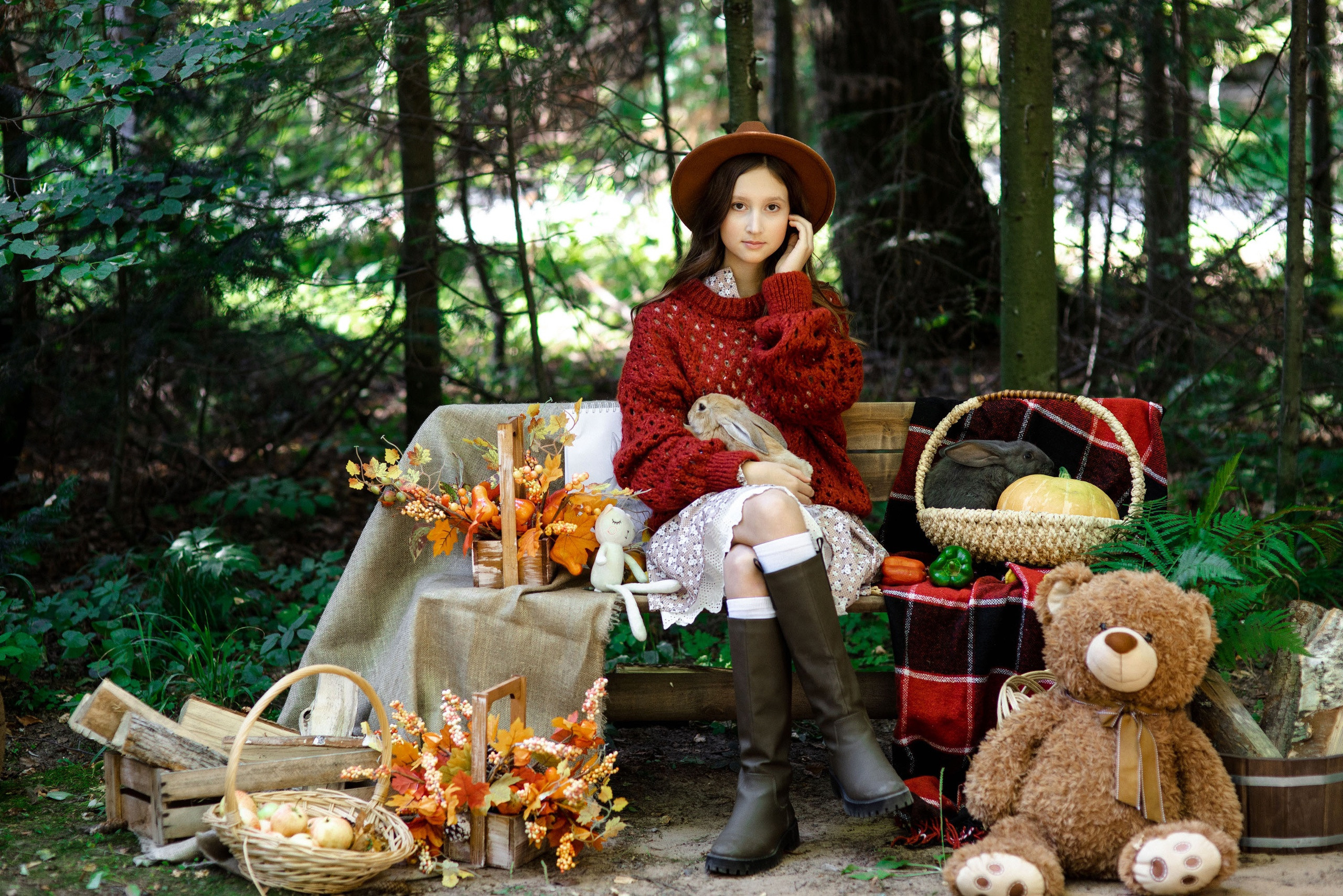 Фото — проект «Осенний урожай». Школа Развития моделей Город Ижевск