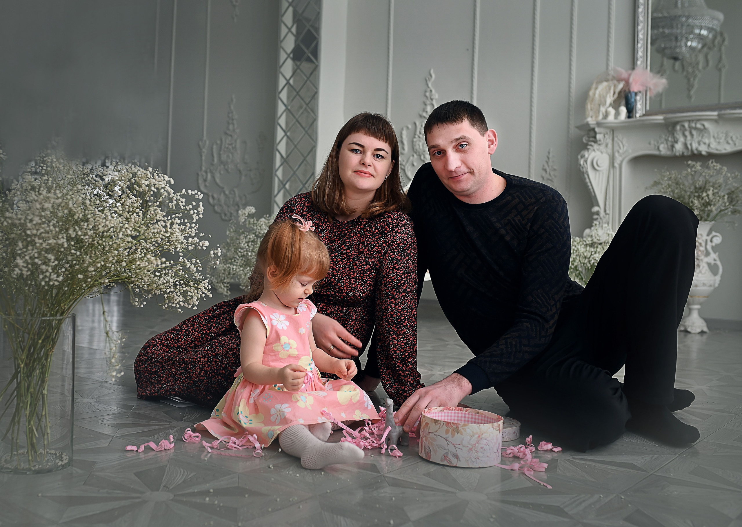 Аня, Алексей и Катюша. Фотографы крещения/венчания  Красноярск Татьяна и Вячеслав Переваловы