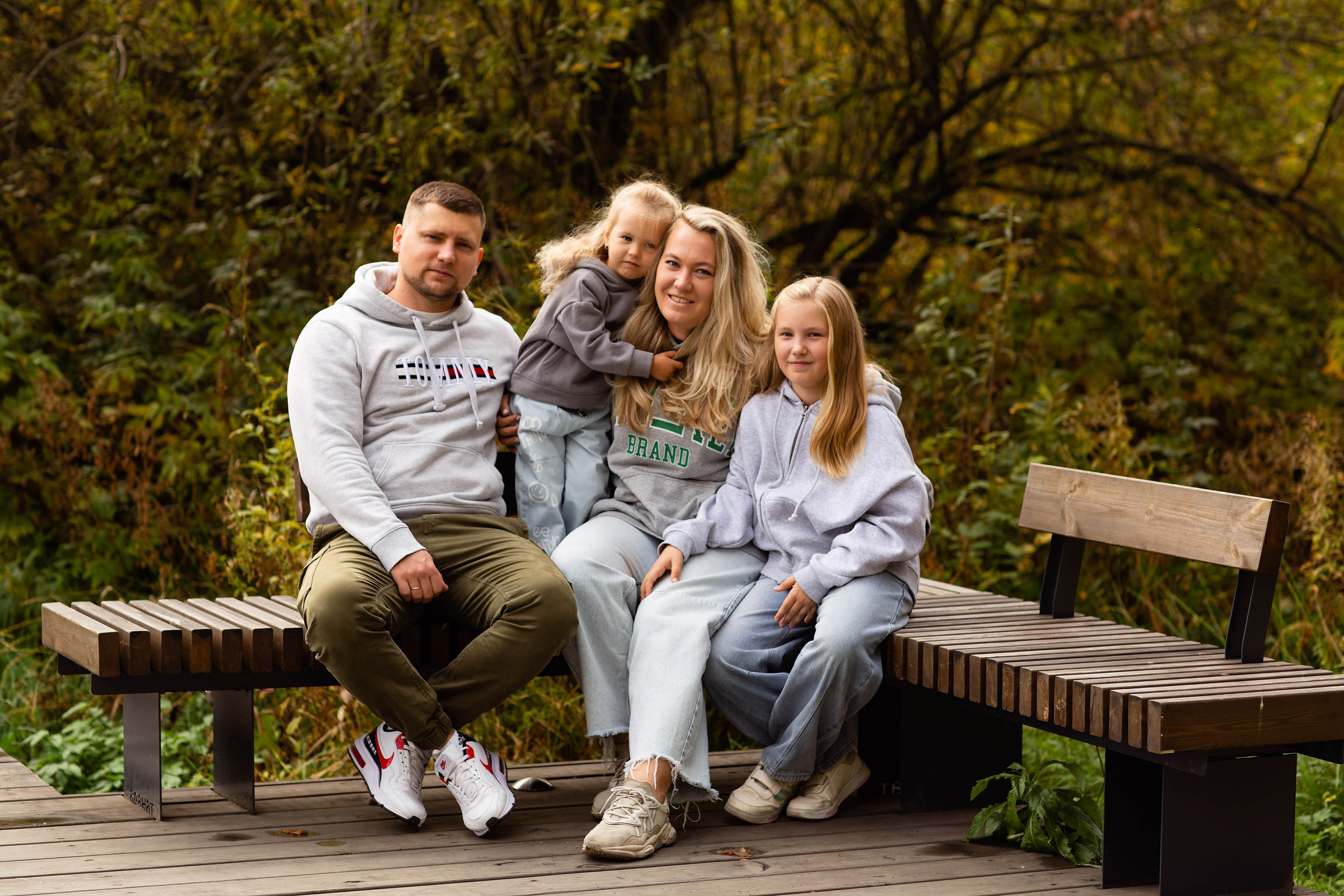 Прогулка в парке. Семейный фотограф Фрязино Зрячева Кристина