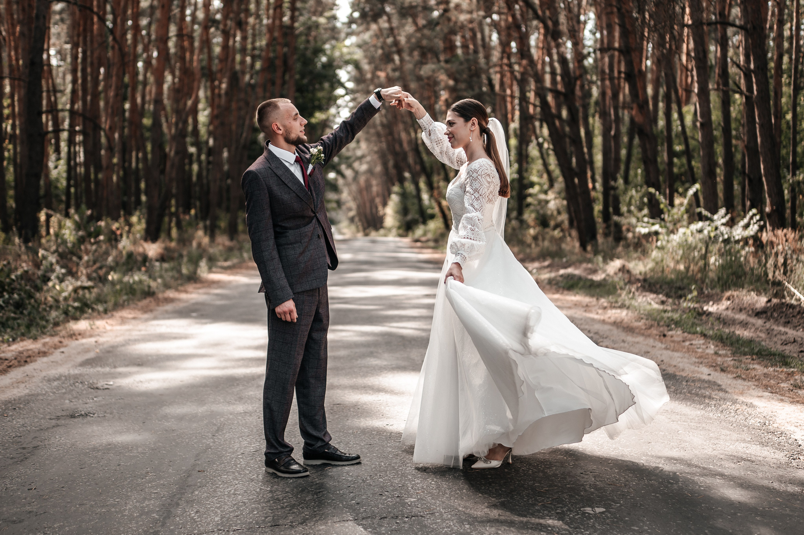 Максим и Наталья. Сборы, прогулка. Фотограф Екатерина Бочарникова