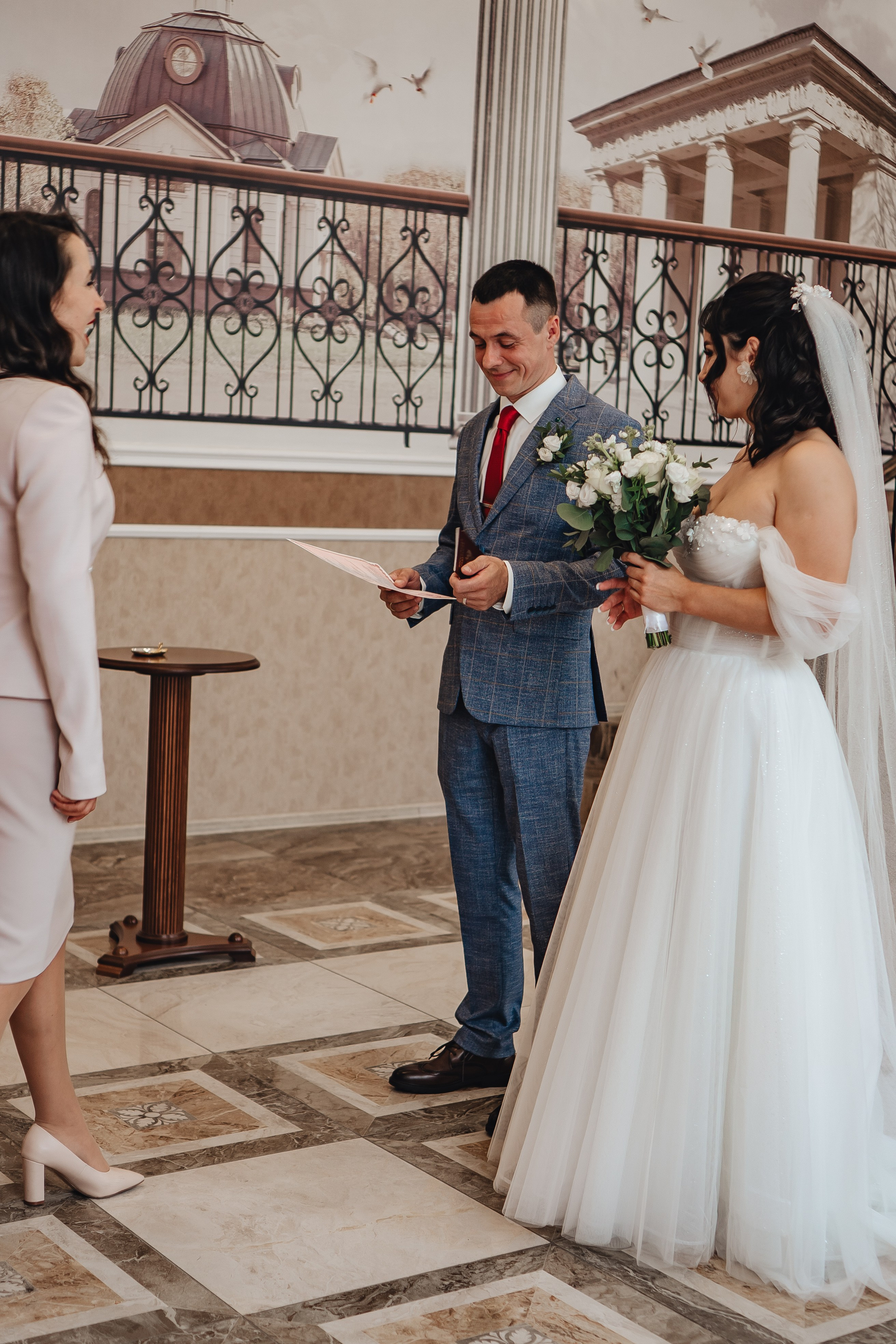 СВАДЕБНАЯ СЬЕМКА В ЗАГСЕ НА МОСКОВСКОМ ПРОСПЕКТЕ. Профессиональный фотограф, Санкт-Петербург — Виктория Богомолова