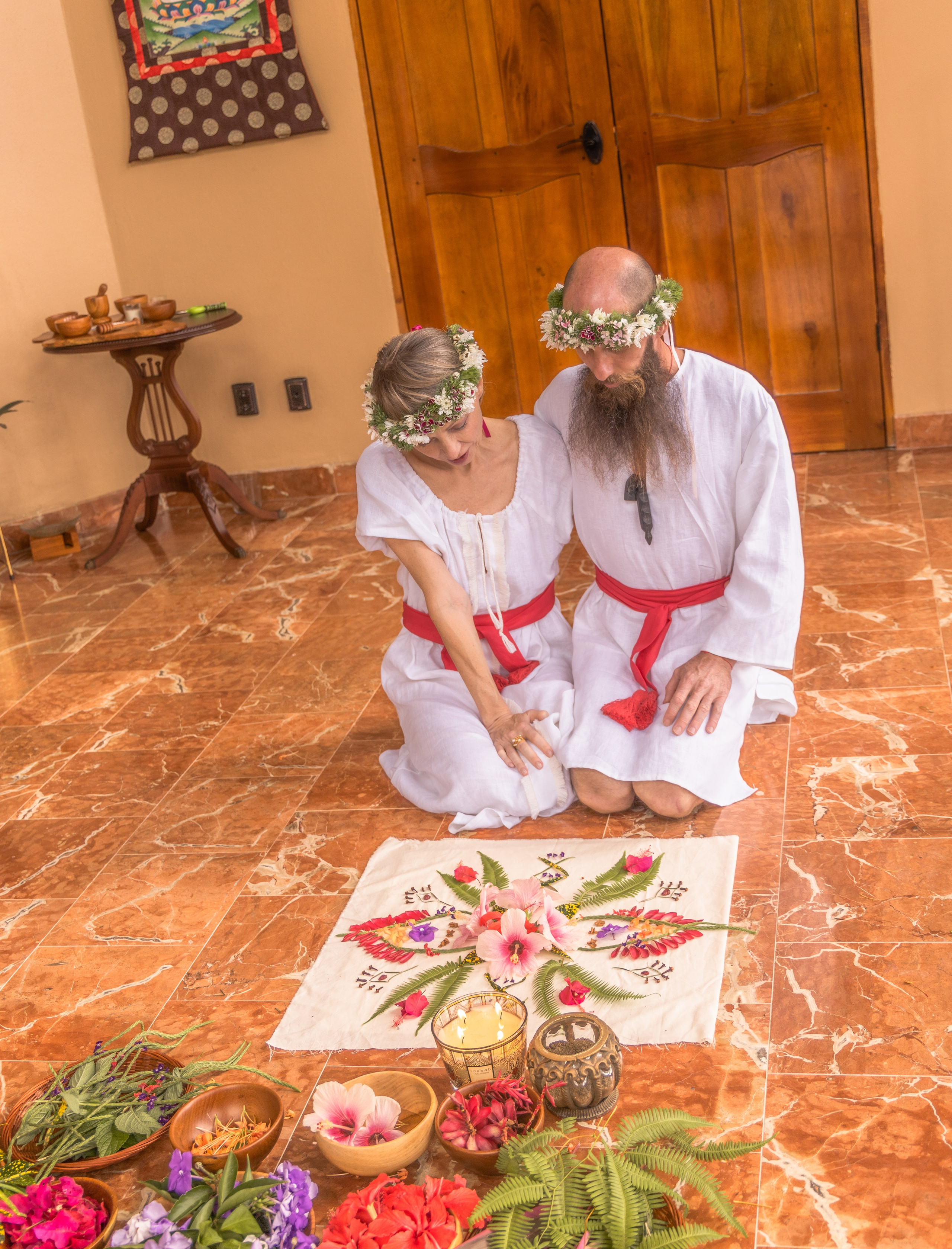 Soul wedding with a nature connection. Family, portrait, content photo in Costa Rica Evgeniya Besprozvannykh