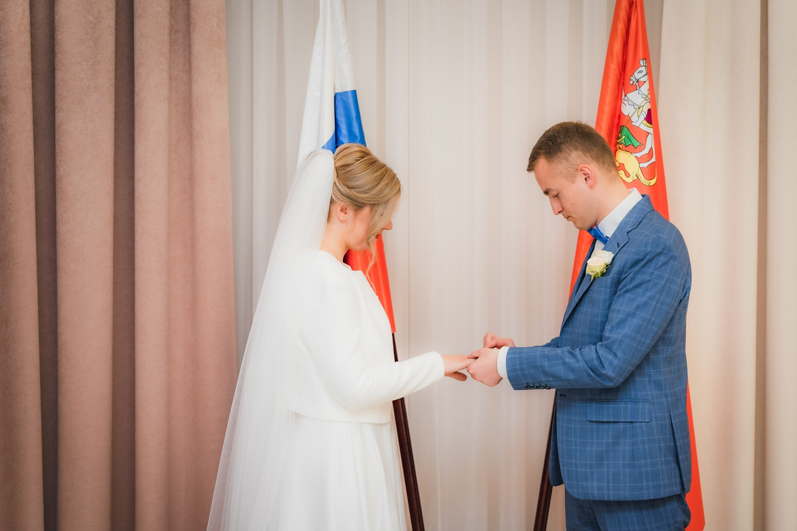 Большой свадебный день с венчанием