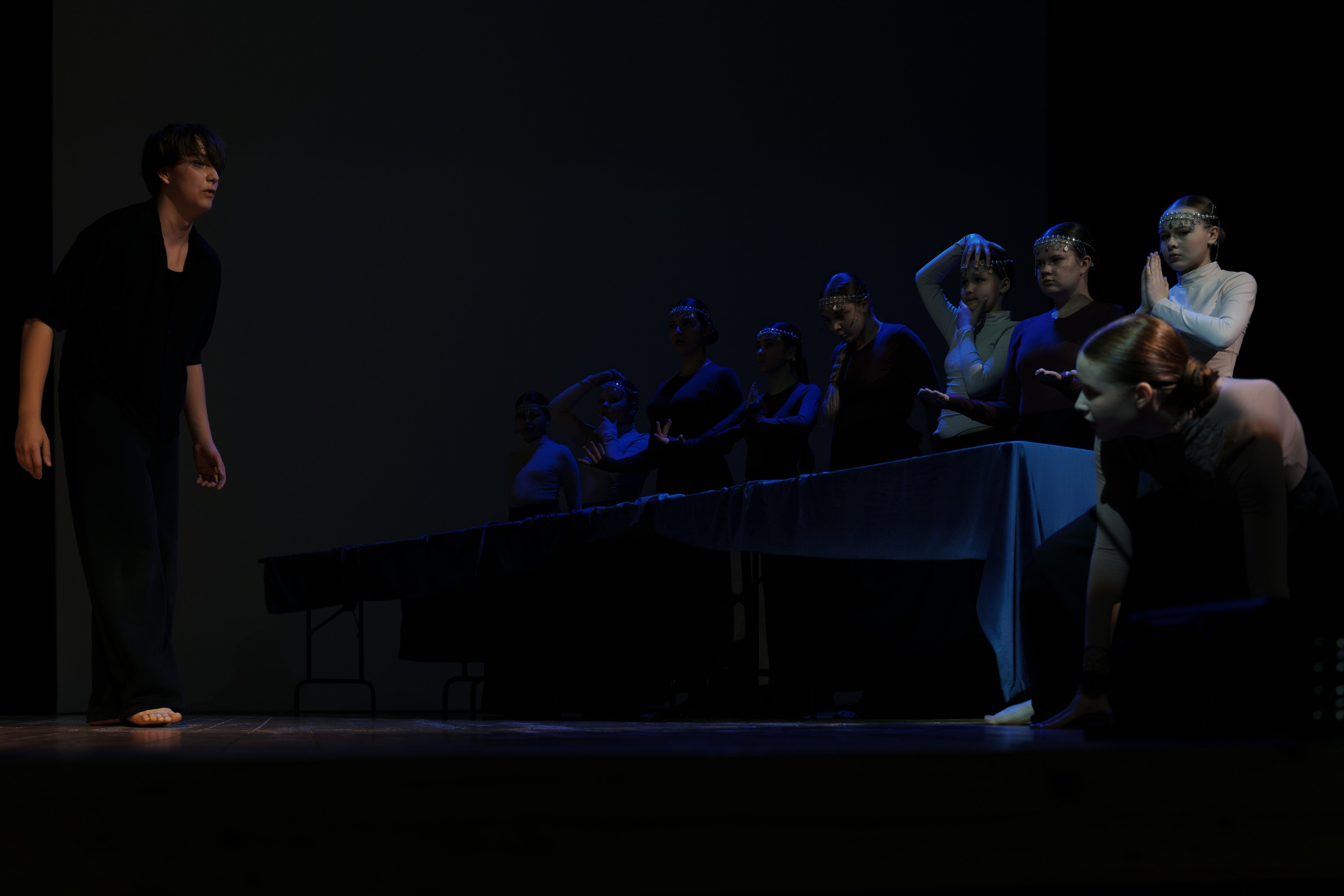 Спектакль «Демон» в постановке театральной студии «Волшебный мир театра». Фотограф Евгений Егоров