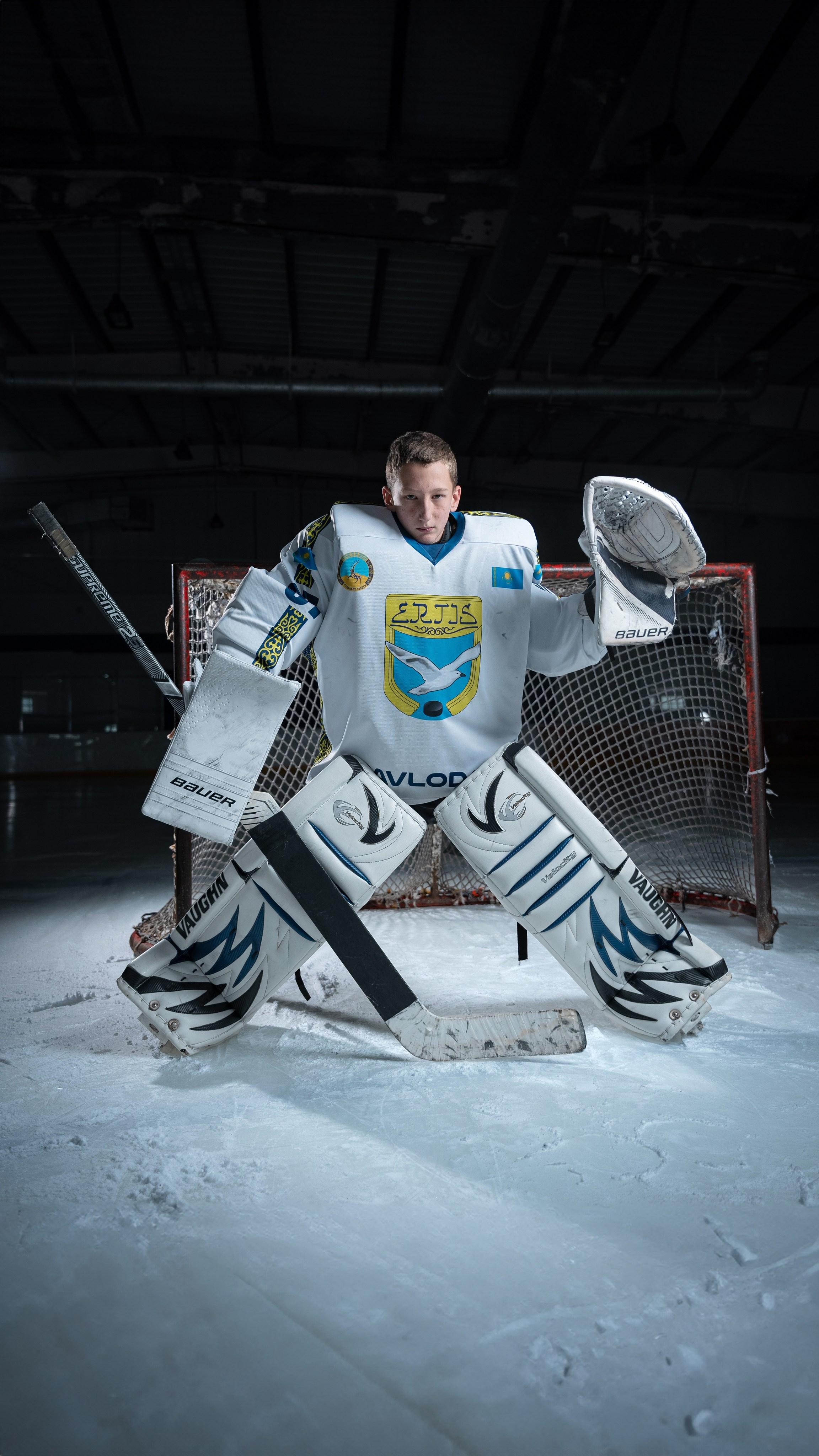 ЮНЫЕ ХОККЕИСТЫ. Портретный фотограф в Павлодаре Руслан Насыров