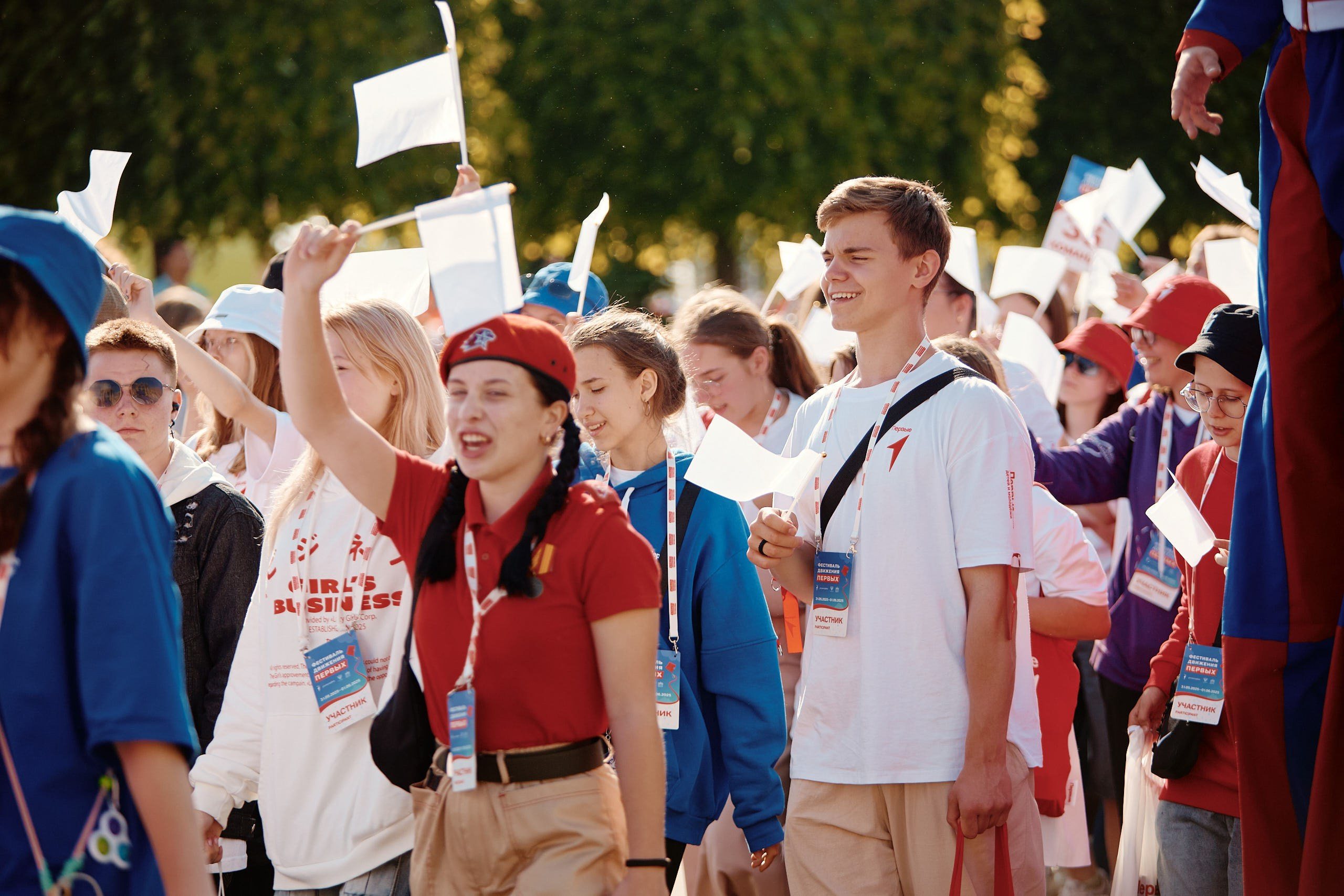 Фестиваль Движения Первых 2025. Репортажная съемка в Москве