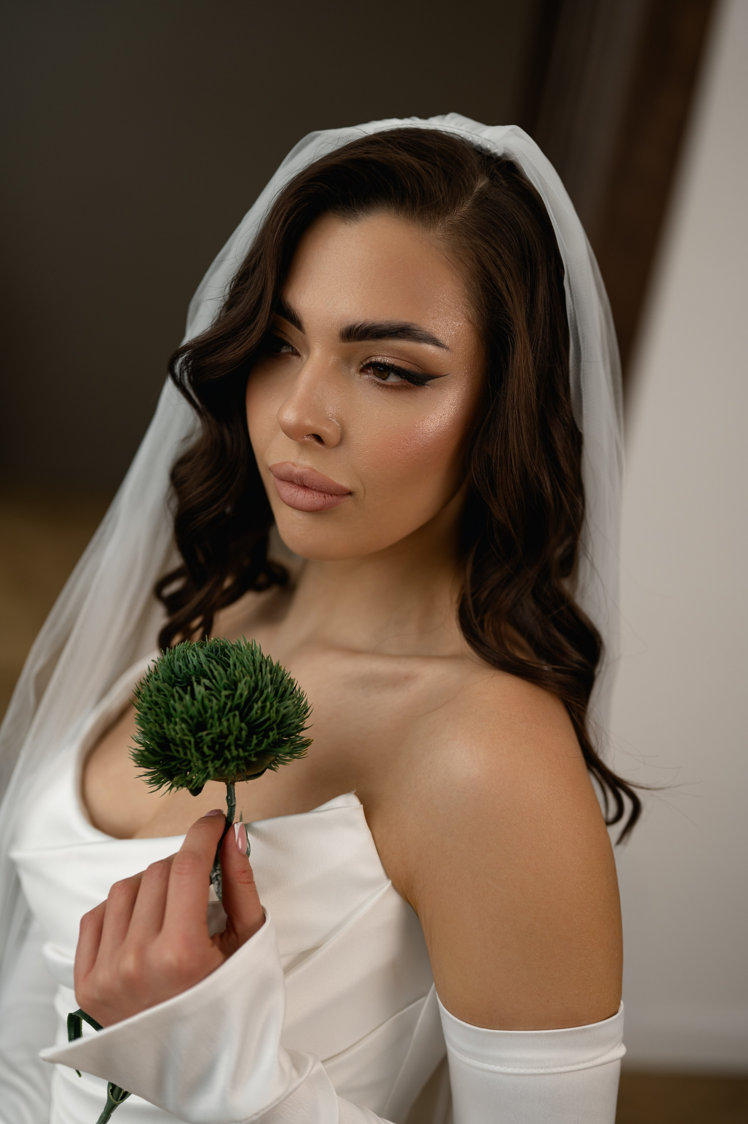 Свадебная фотосессия в студии. Свадебный и семейный фотограф в Краснодаре Алина Мельник