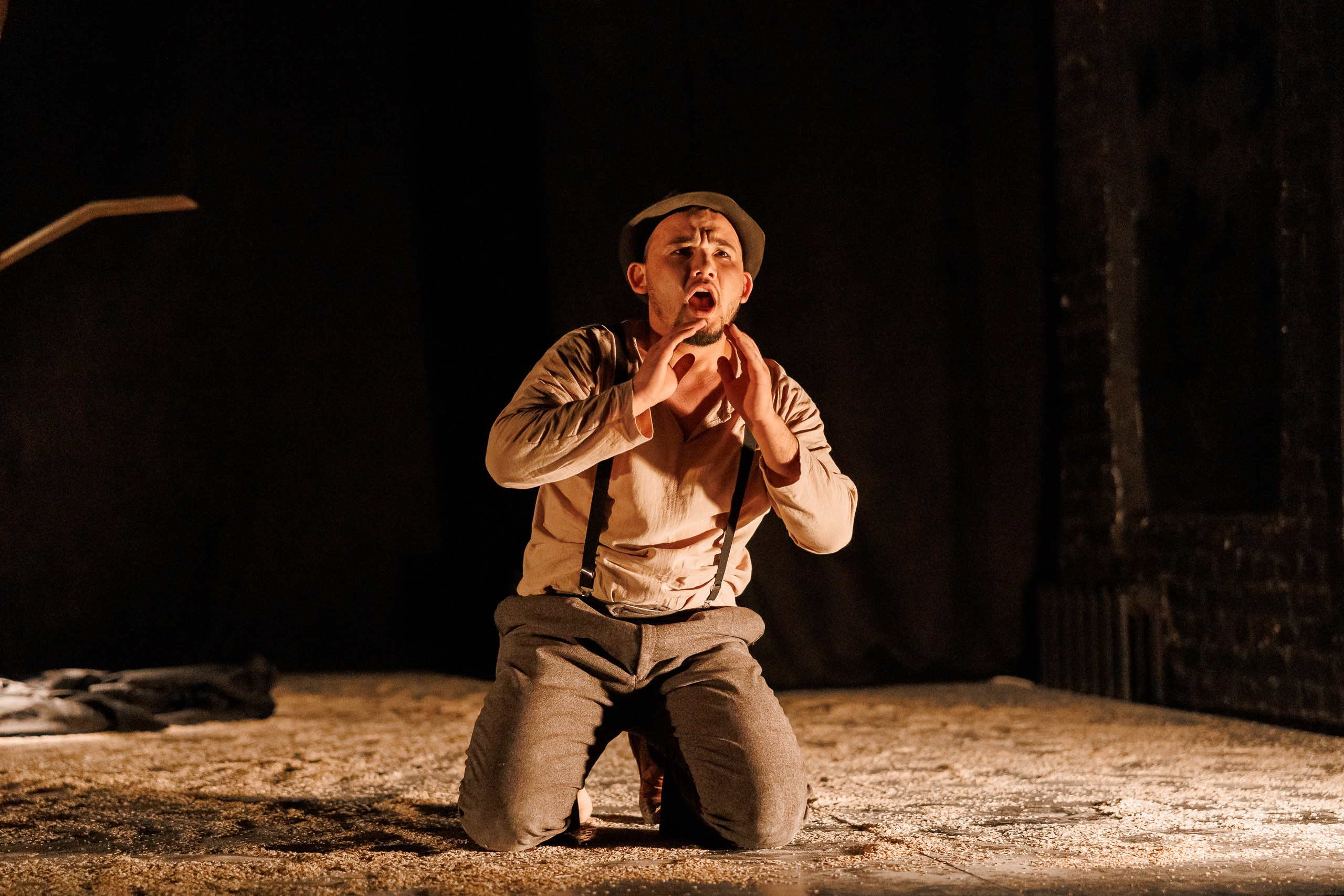 Спектакль «В ожидании Годо» от театра Д. Лица в СПб. Фотограф в Санкт-Петербурге — Сергей Петров