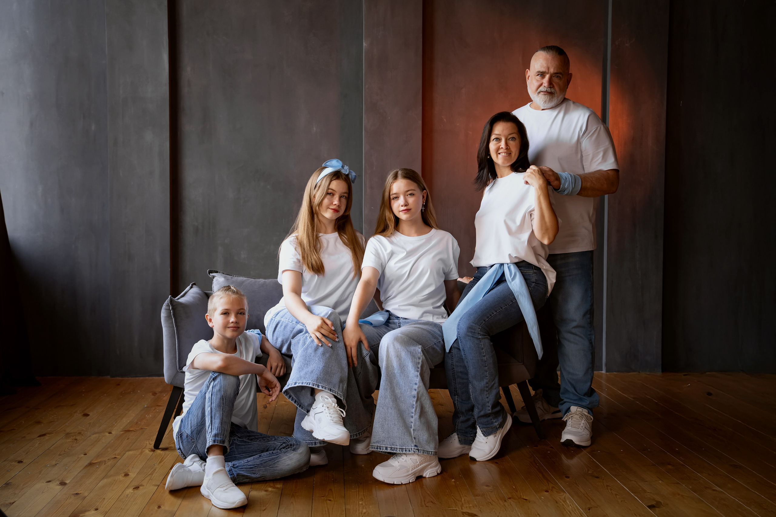 Анна и ее большая семья. Индивидуальный фотограф в Самаре Кузнецова Мария