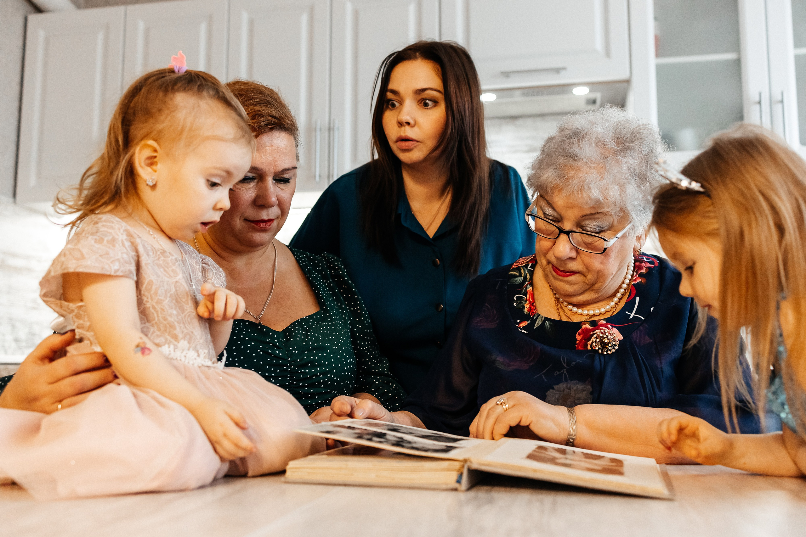 Четыре поколения. Фотограф Иваново | Москва | Ирина Коптилина