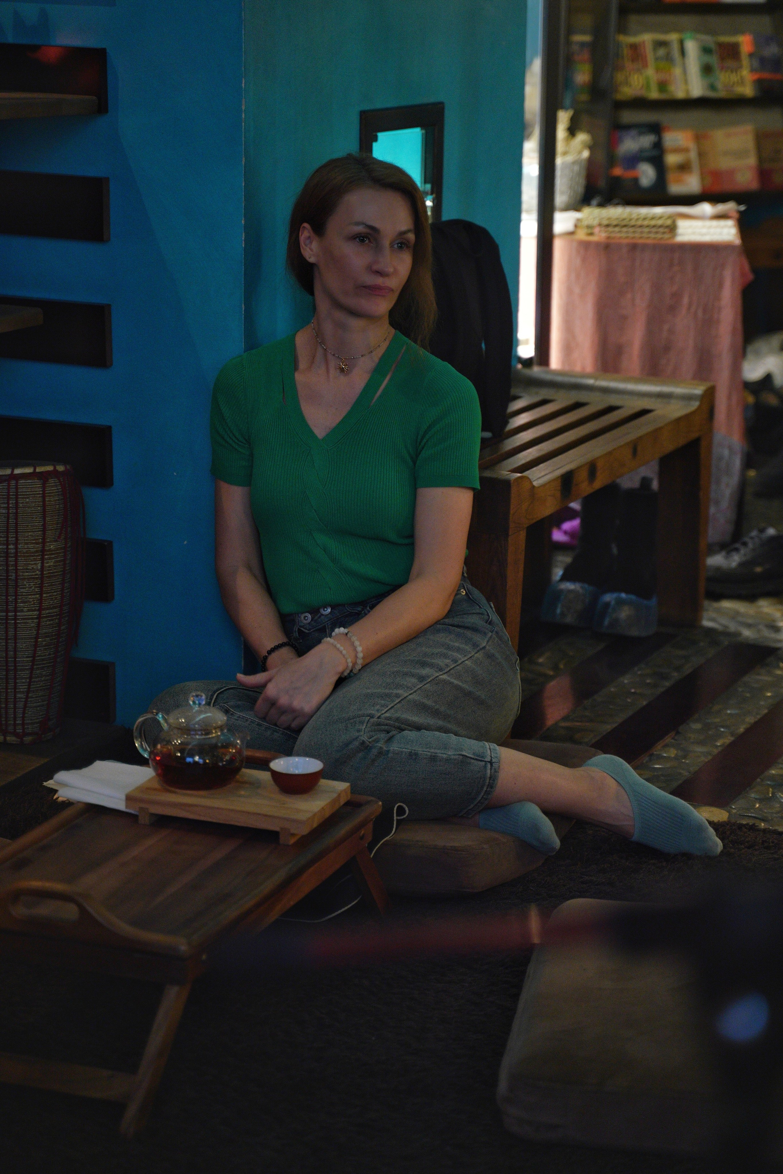 Выступление Forest jam project в Открытом в чайной Чаван. Портретный и репортажный фотограф Наталья Горобец