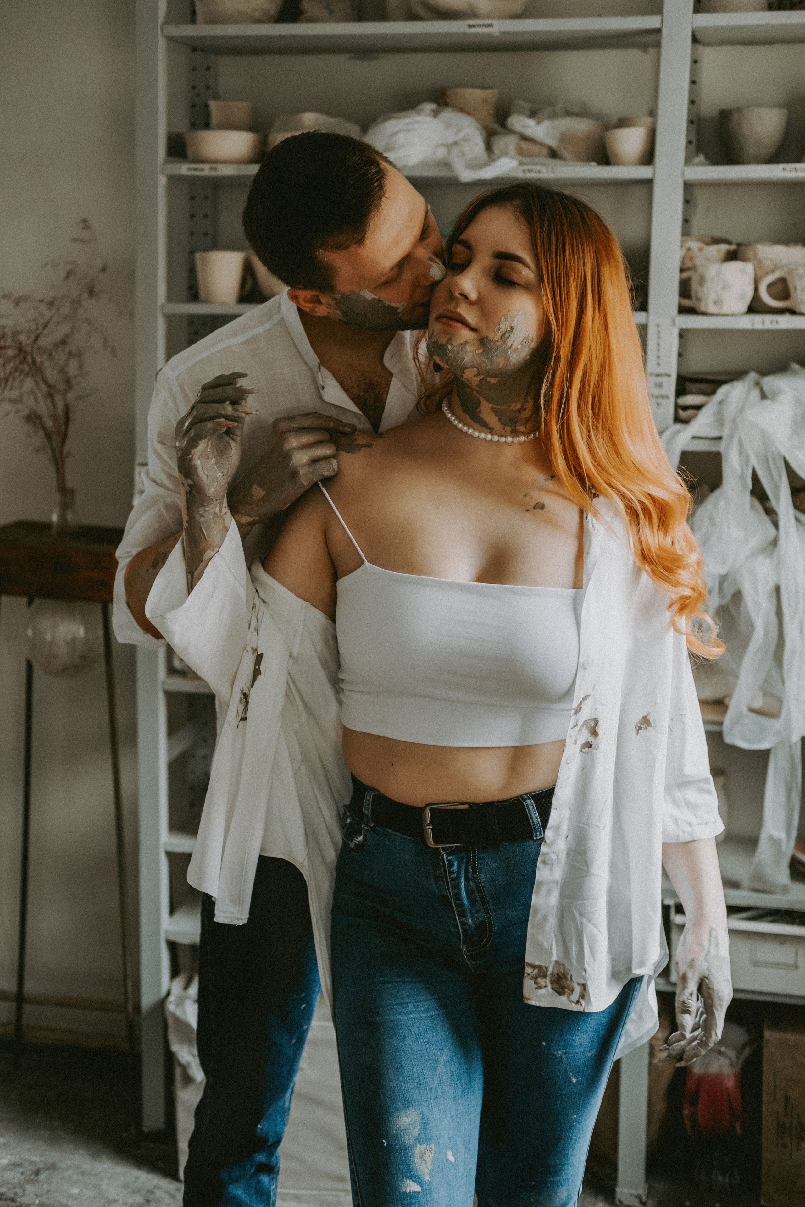 Фотосессия в гончарной мастерской. Семейный фотограф в Москве Кристина Маркос