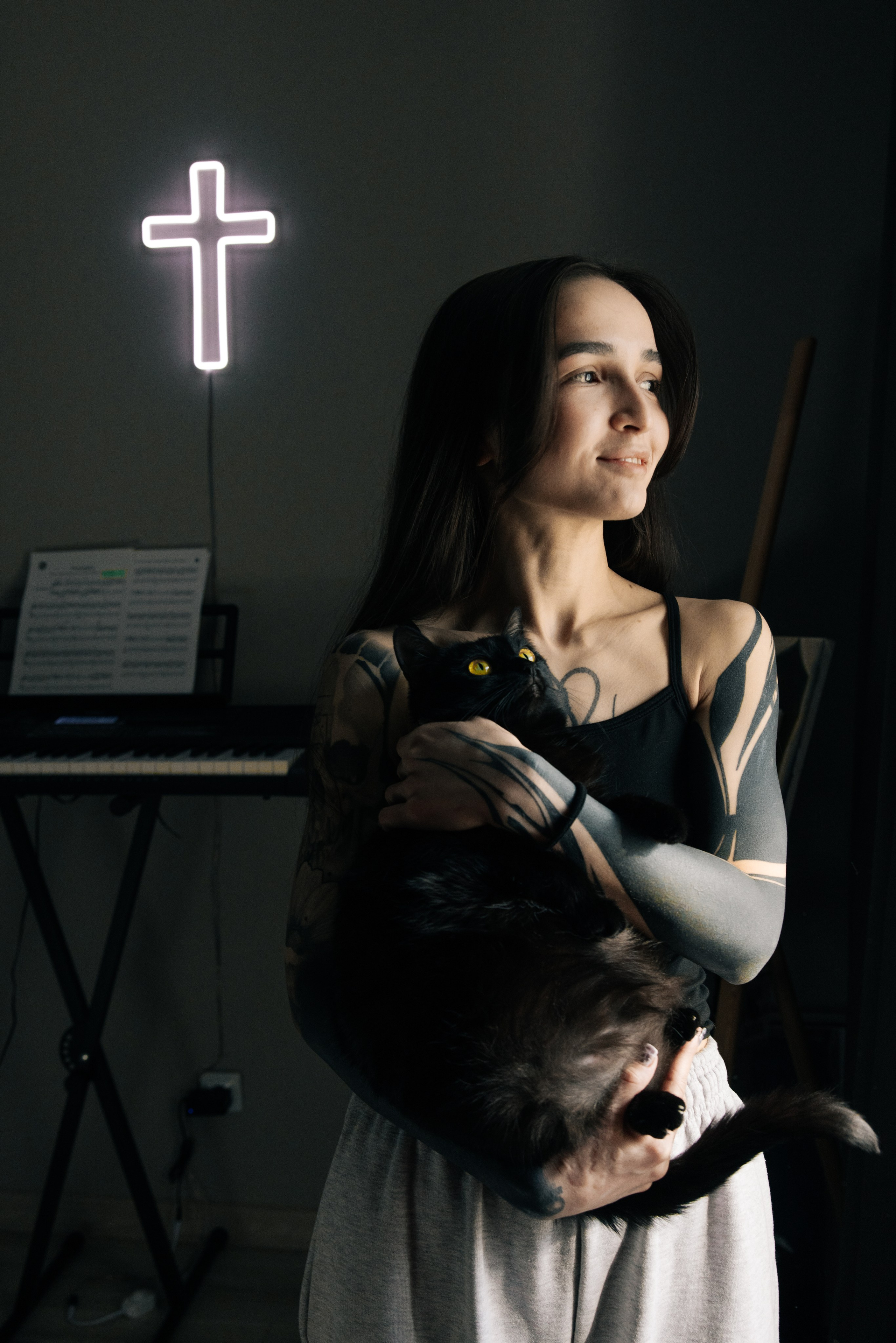 Кристина и Багира. Ксения Цыгир, фотограф в Петербурге