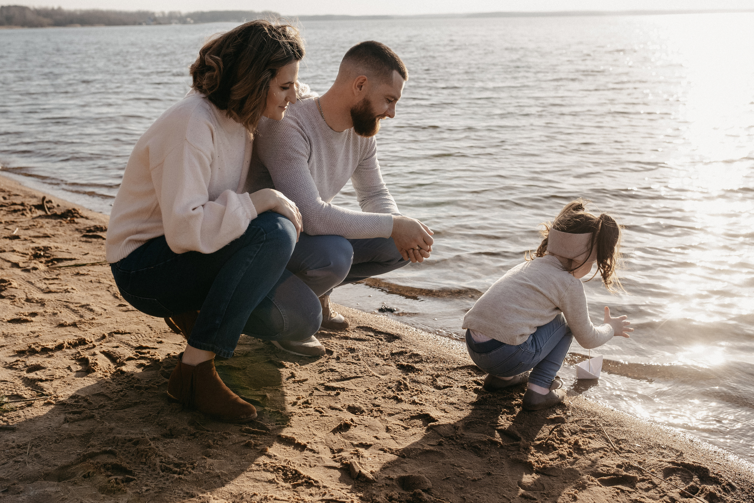 Женя, Сергей и Варя. Фотограф в Минске — Юлия Деяк. Фотосессии в Минске