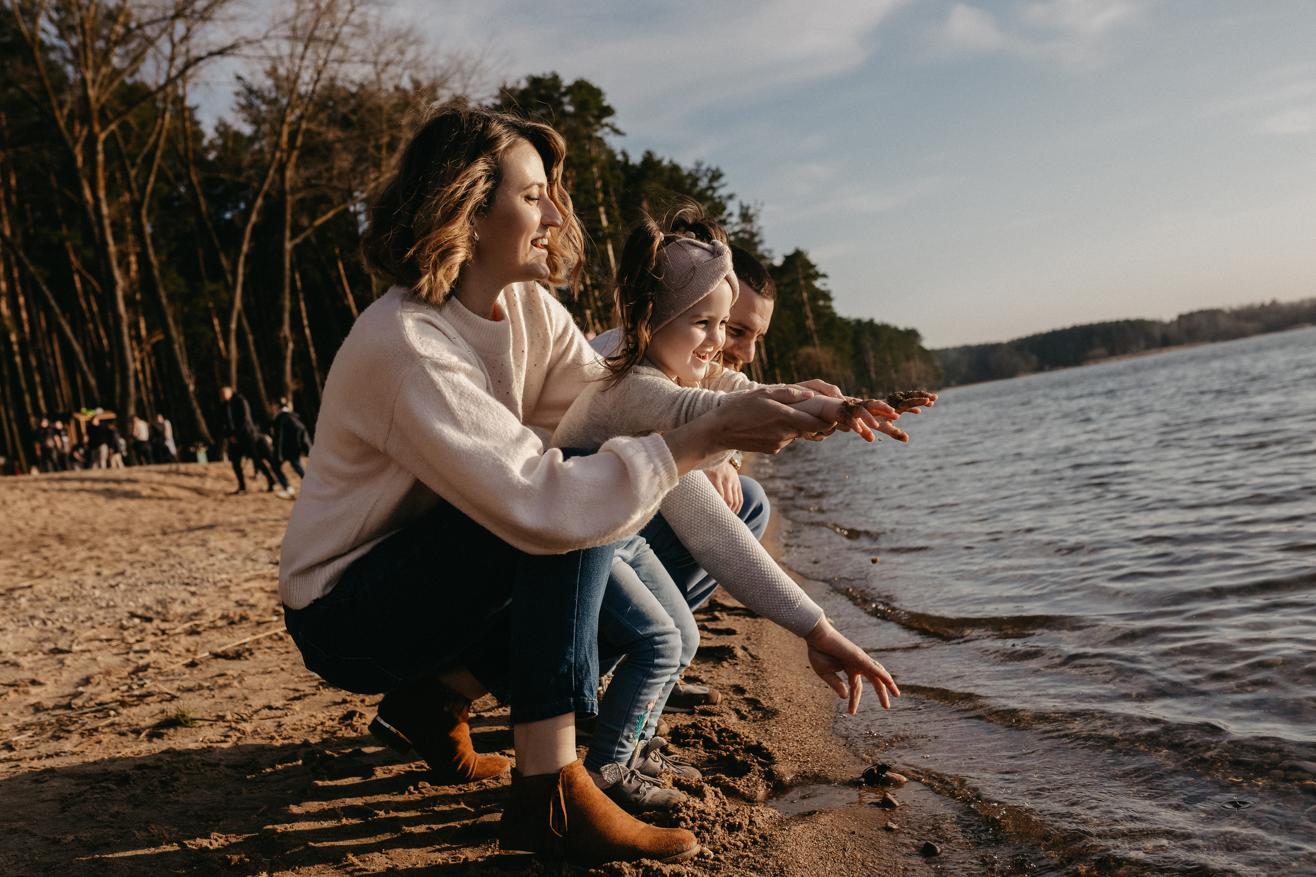 Женя, Сергей и Варя. Фотограф в Минске — Юлия Деяк. Фотосессии в Минске