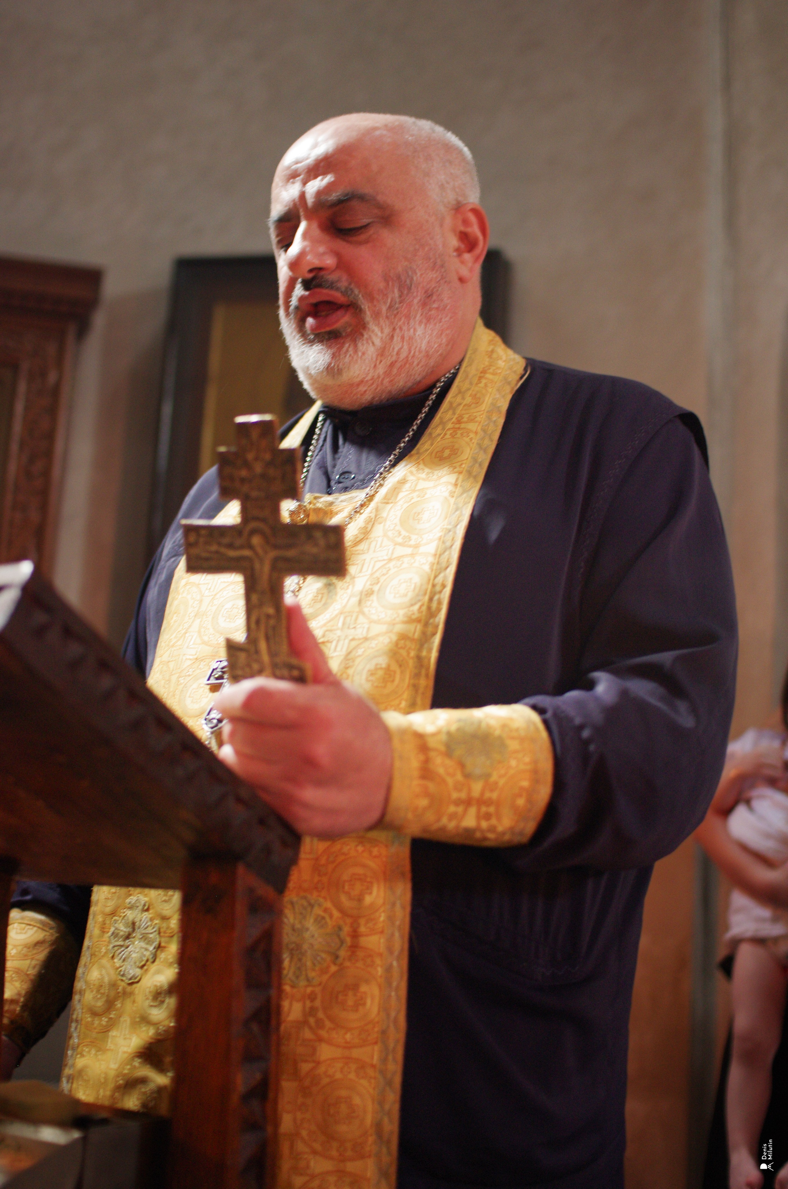 Крещение Сенаки. Портретный фотограф Денис Милютин