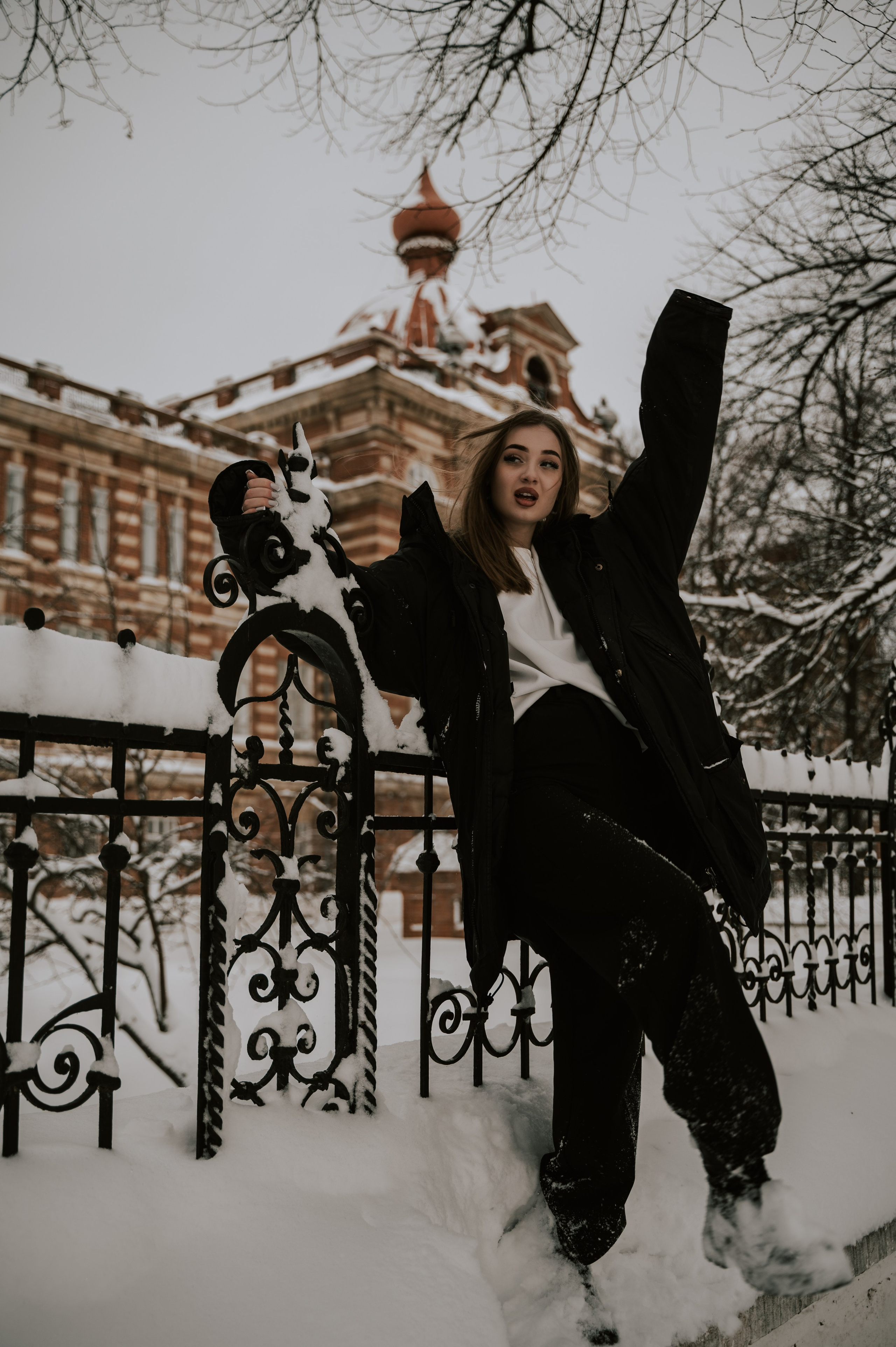 Индивидуальная съёмка для Аделины зима. Фотограф/видеограф Богдан Голованов