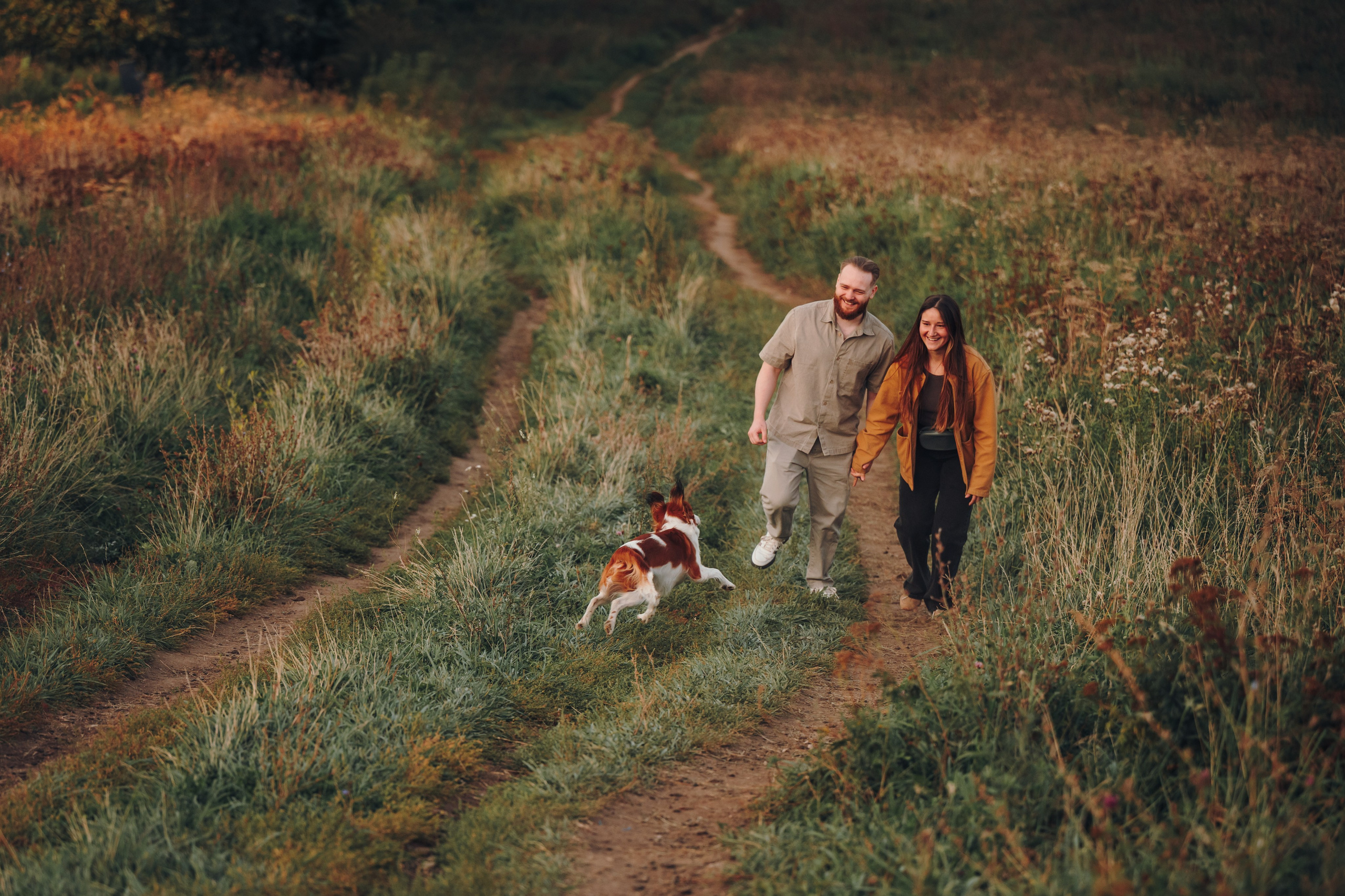 Семейная фотосессия с питомцем. Семейный фотограф анималист Ананьева Мария — Москва