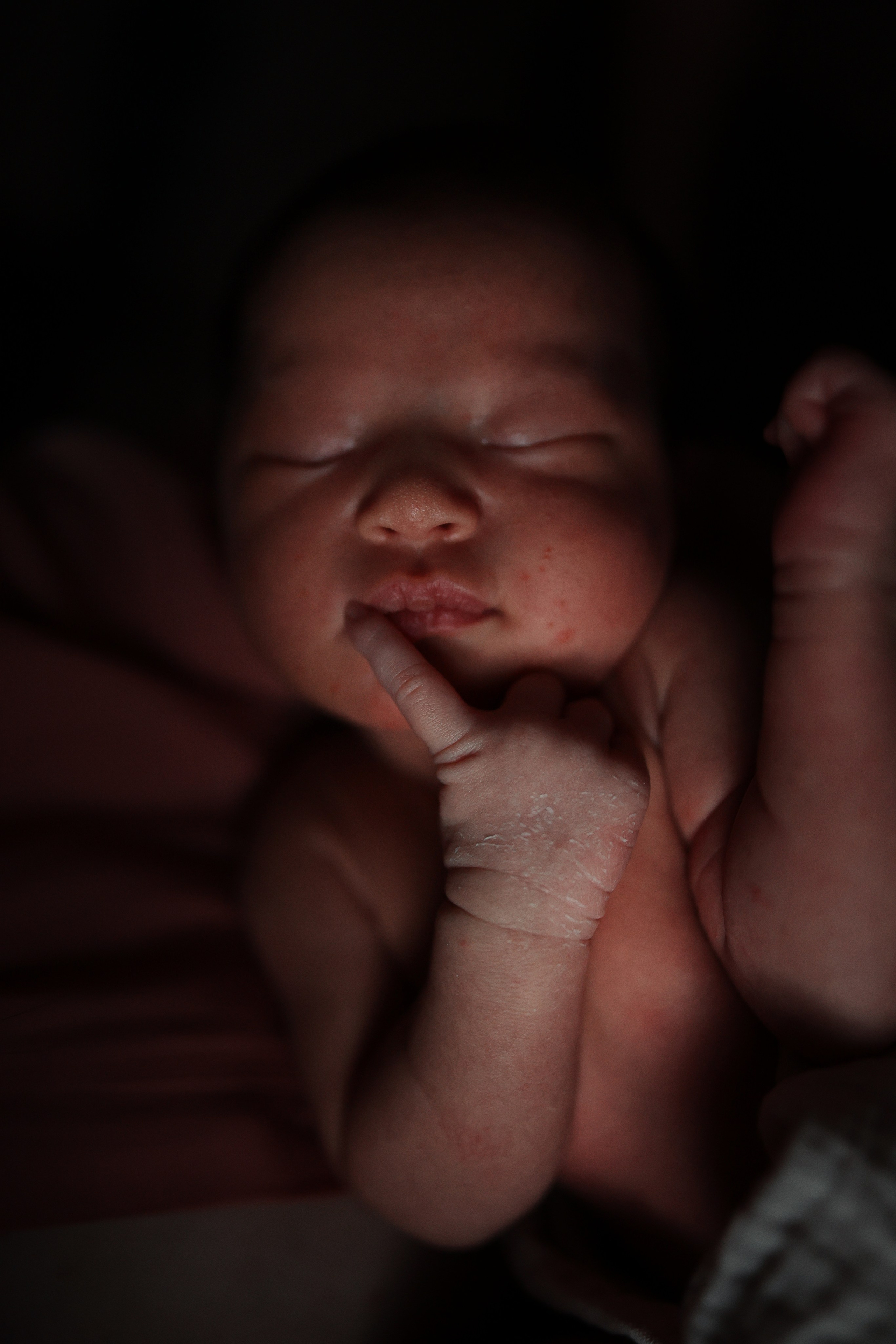 Первая фотосессия новорождённой Ники. Семейный фотограф в Москве и Люберцах Юлия Гуськова