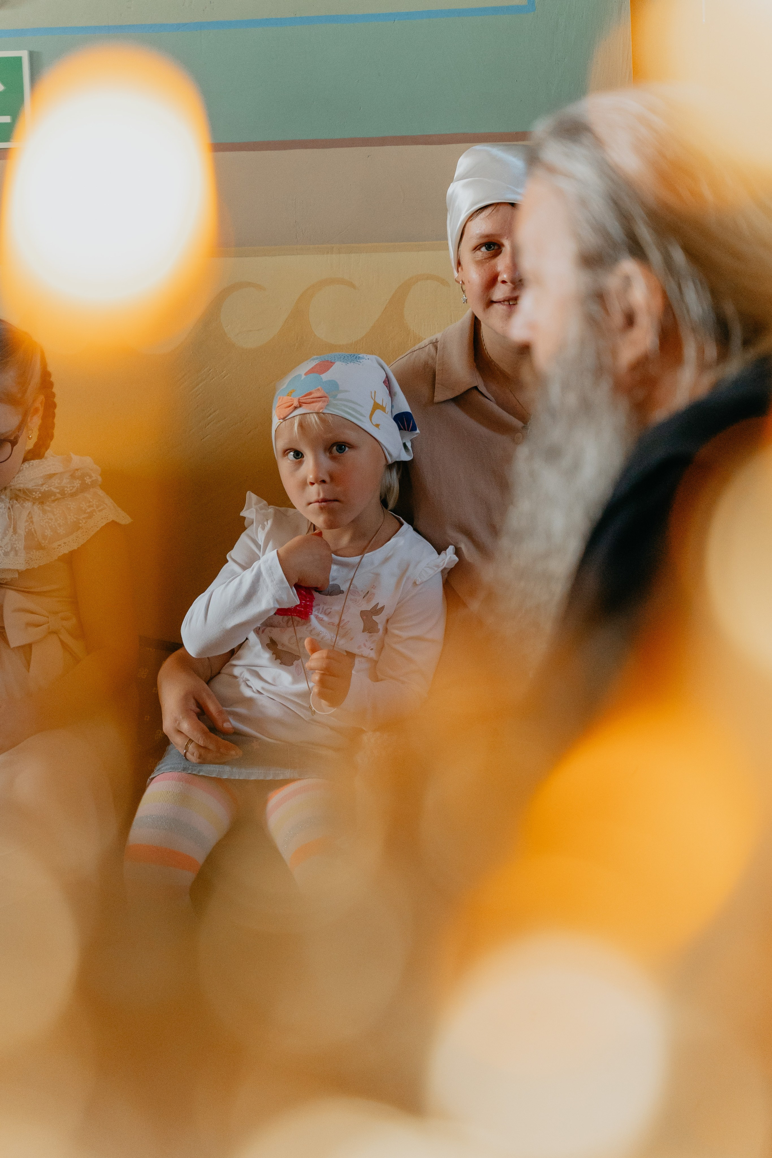 Таинство крещения в Трифоновом Монастыре