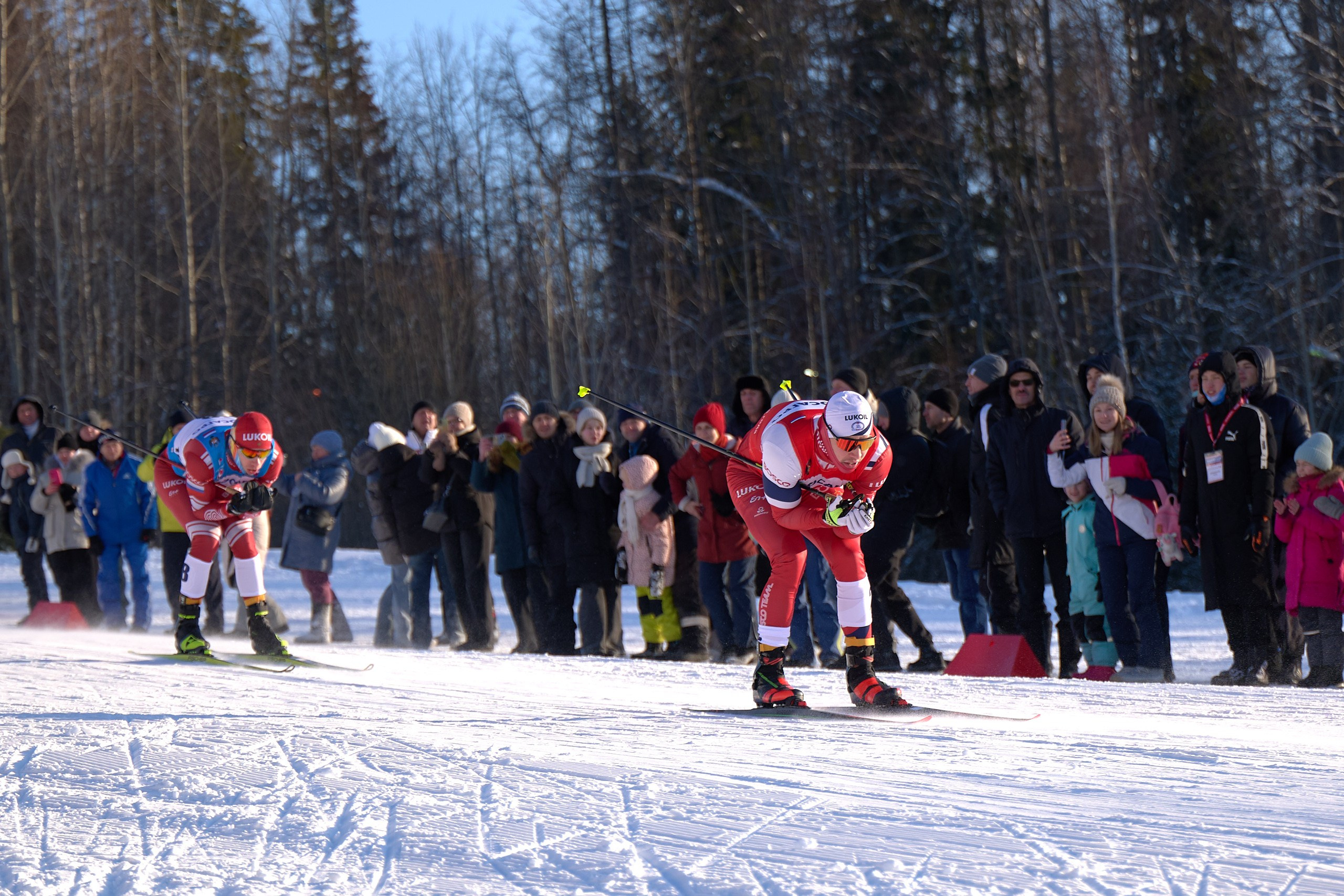 VI этап ФосАгро Кубка России по лыжным гонкам. Спринт. Ижевск 25.01.2025. Спортивный репортажный фотограф в Ижевске Сергей Мерзляков