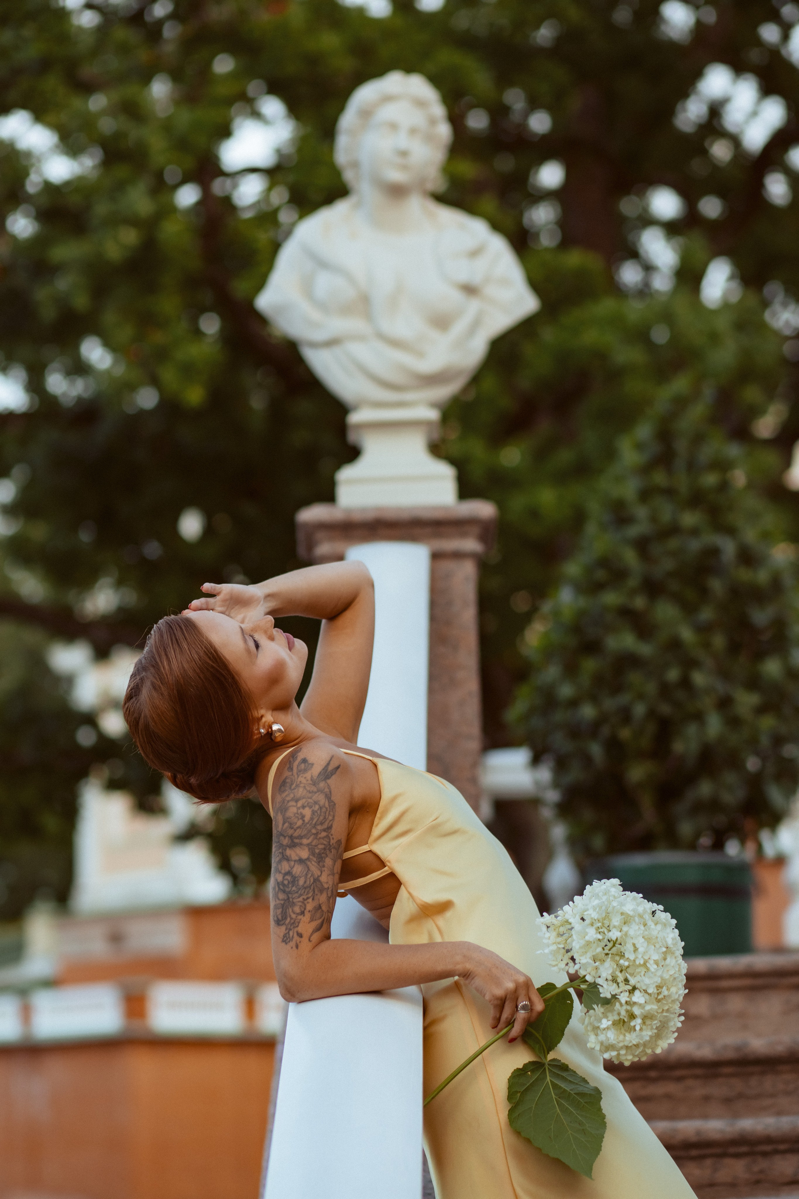 Фотосессия в парке летом Ораниенбаум