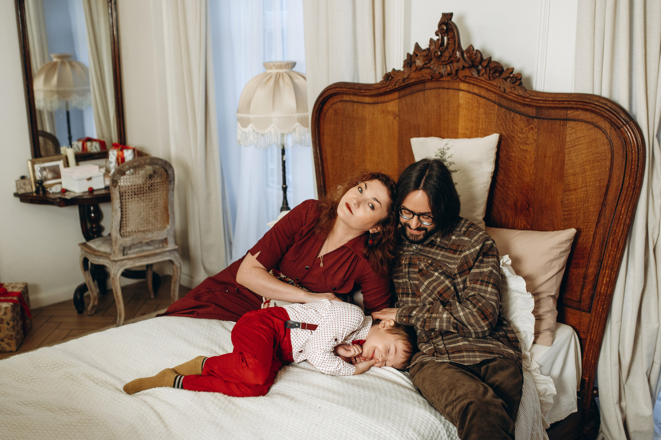 Новогодняя семейная съемка. Свадебный и студийный фотограф Ирина Котикова