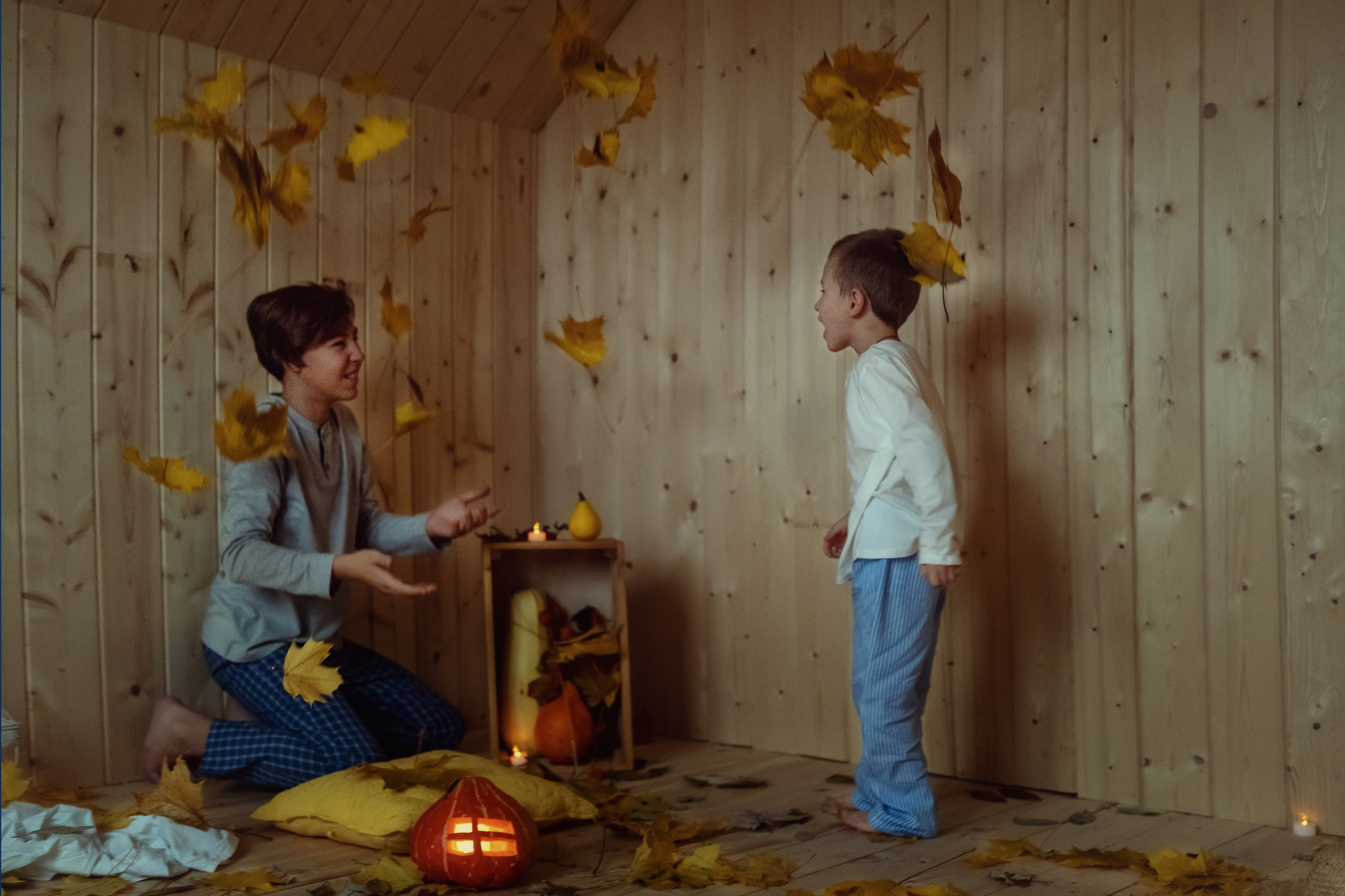 Осень на чердаке. Семейный фотограф Новая Рига (Звенигород, Истра) Евгения Литовченко