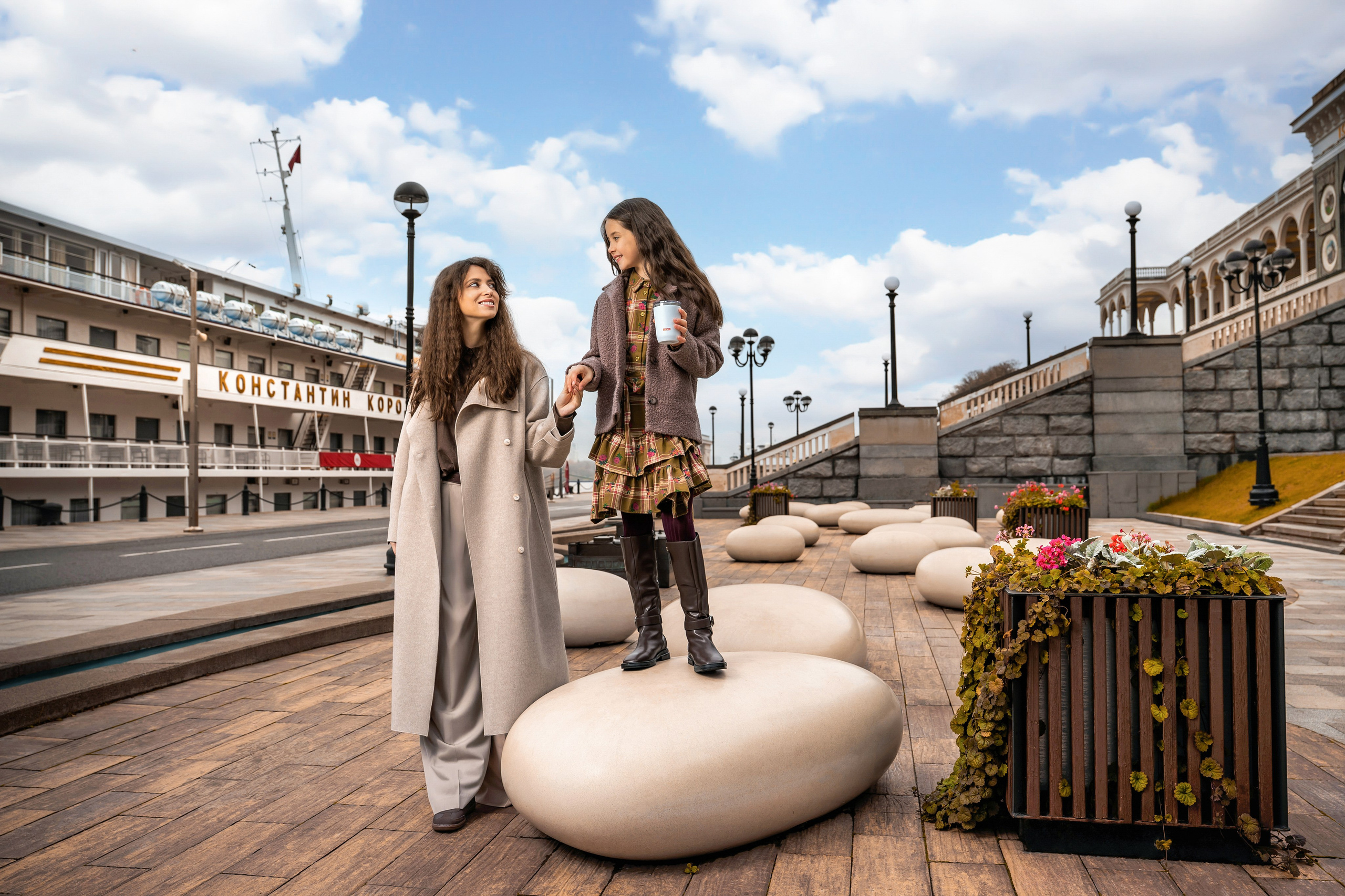 «Осень в Москве» Речной вокзал. Photographer Leila Maru in Moscow