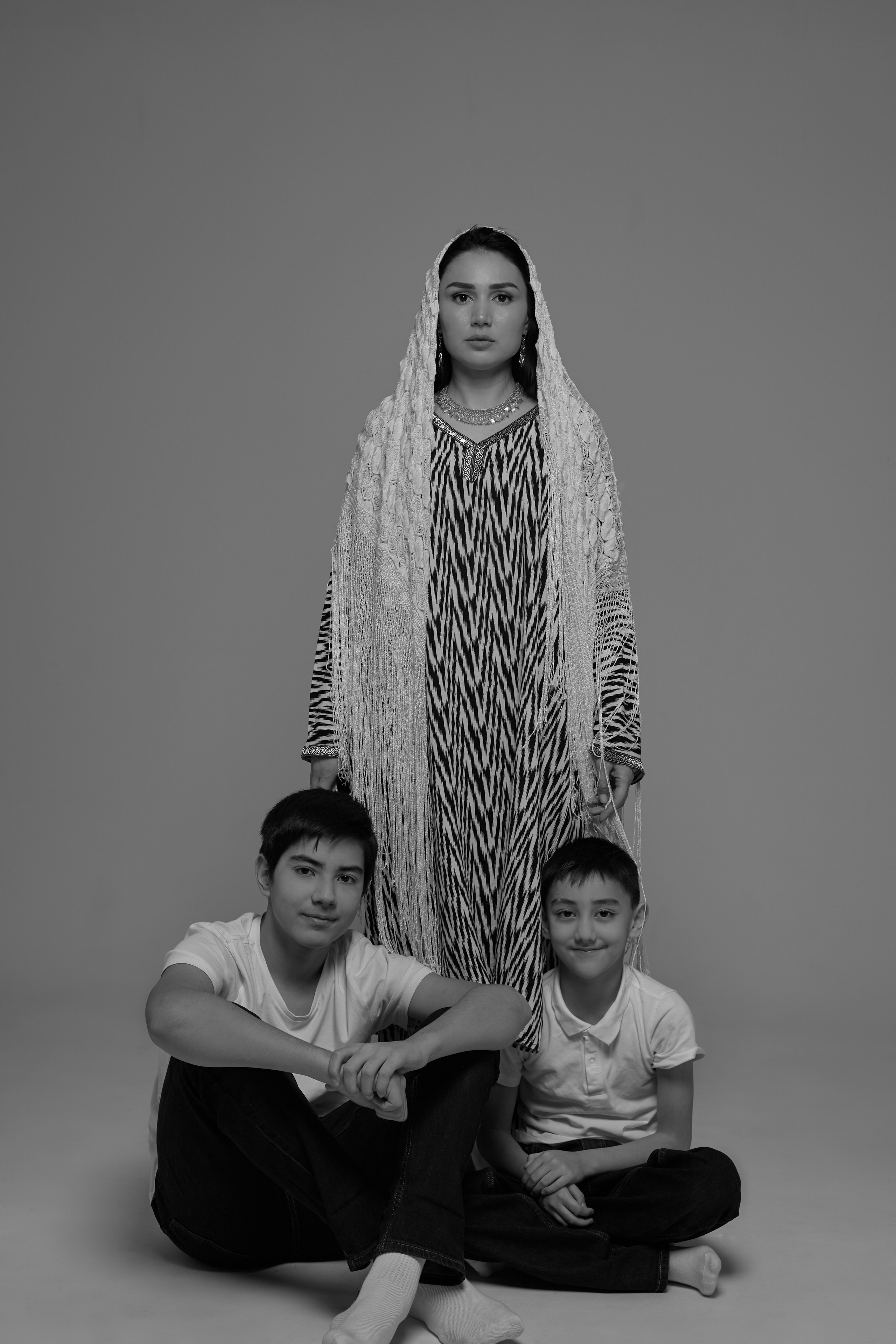 Нодира и дети. Профессиональный фотограф Лилия Галеева