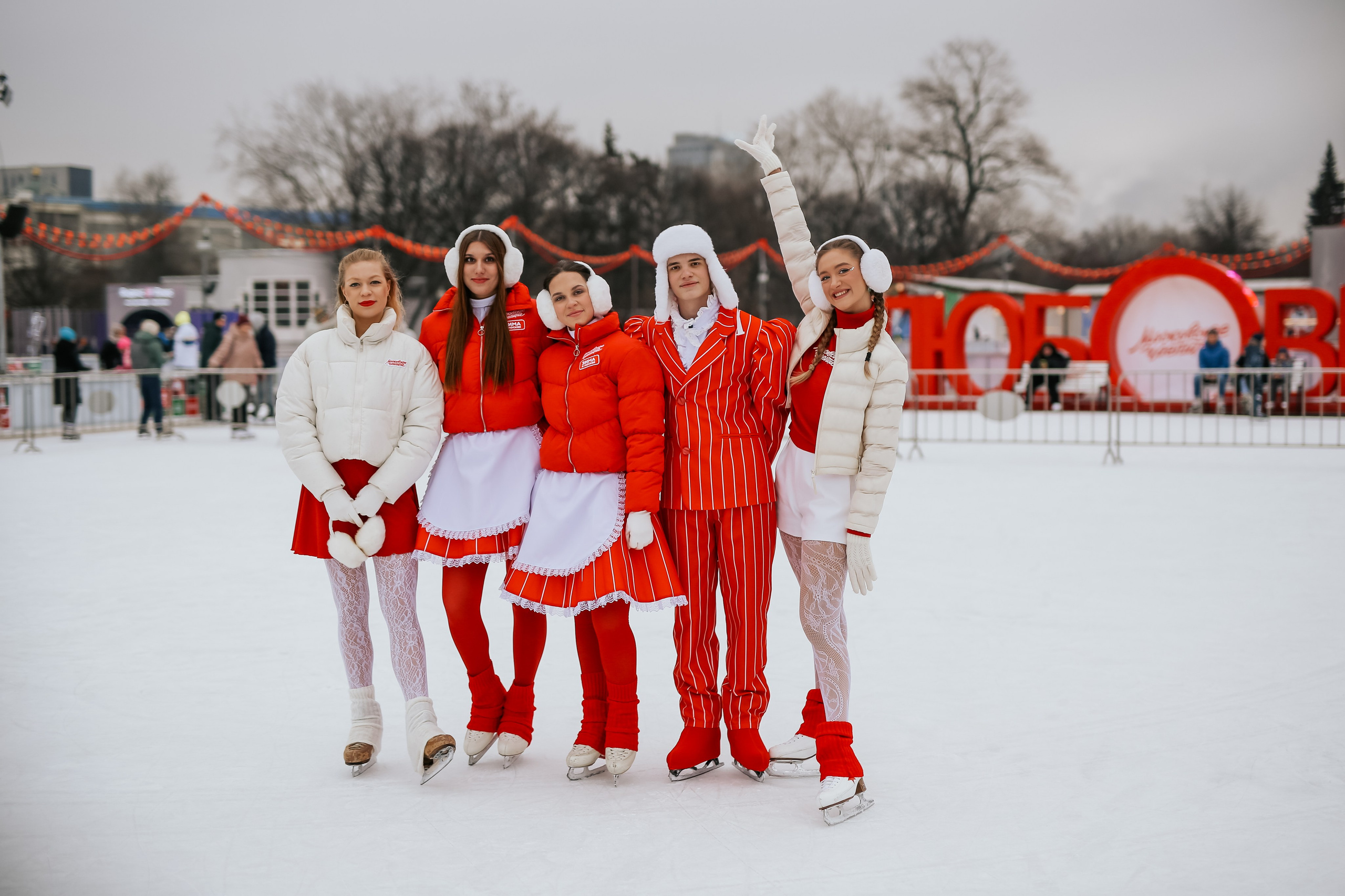 Ледовое шоу Парк Культуры проект Московское Чаепитие. Фотограф и видеограф Анна Домашенко