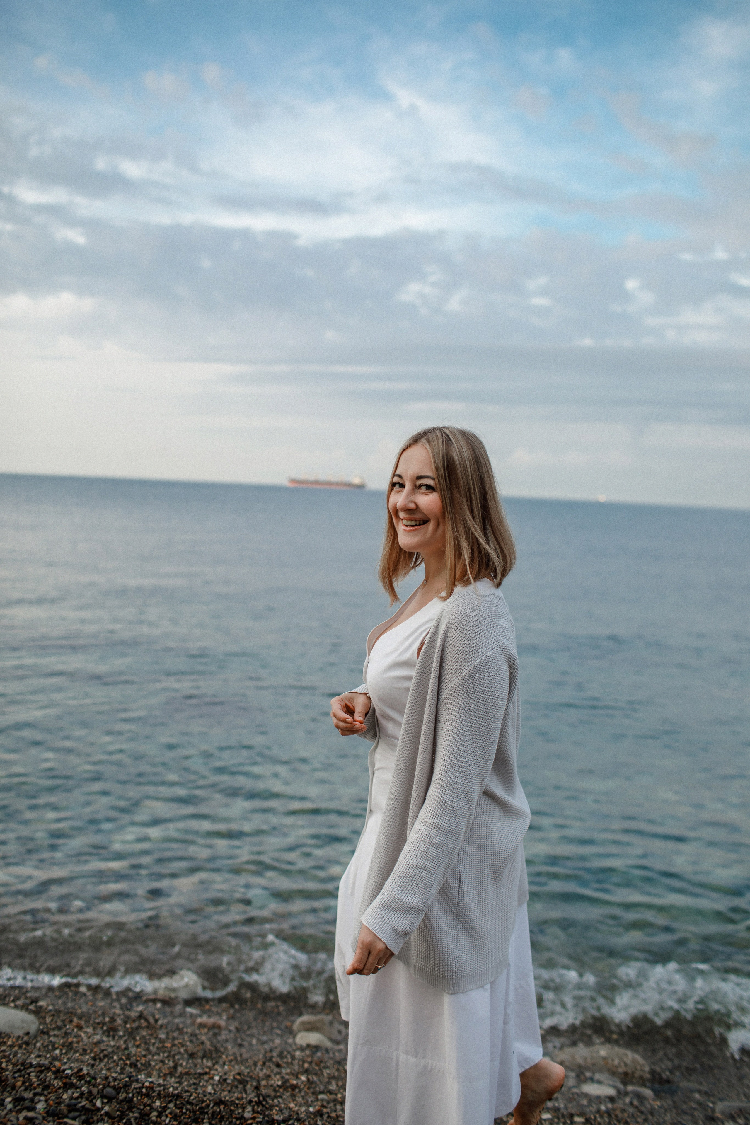 Первая съемка Юлии