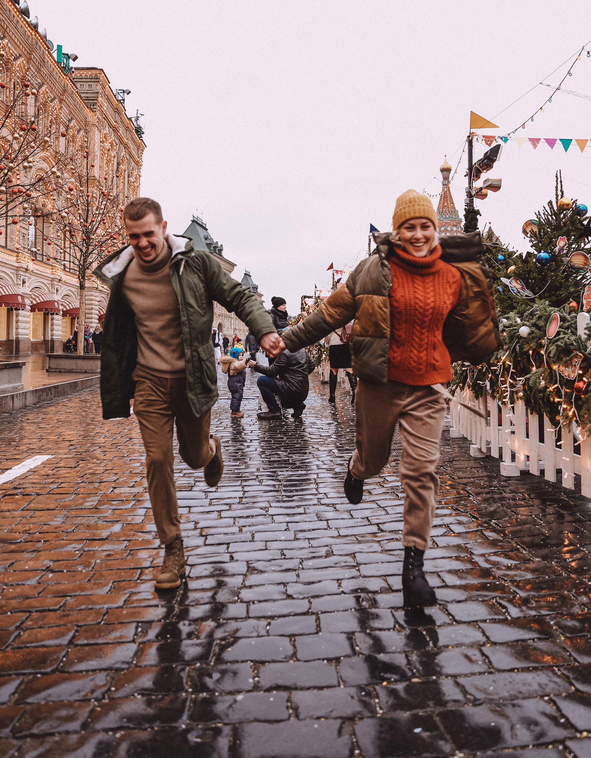 Злата и Вова на рождественской ярмарке. Фотограф в Краснодаре и Краснодарском крае