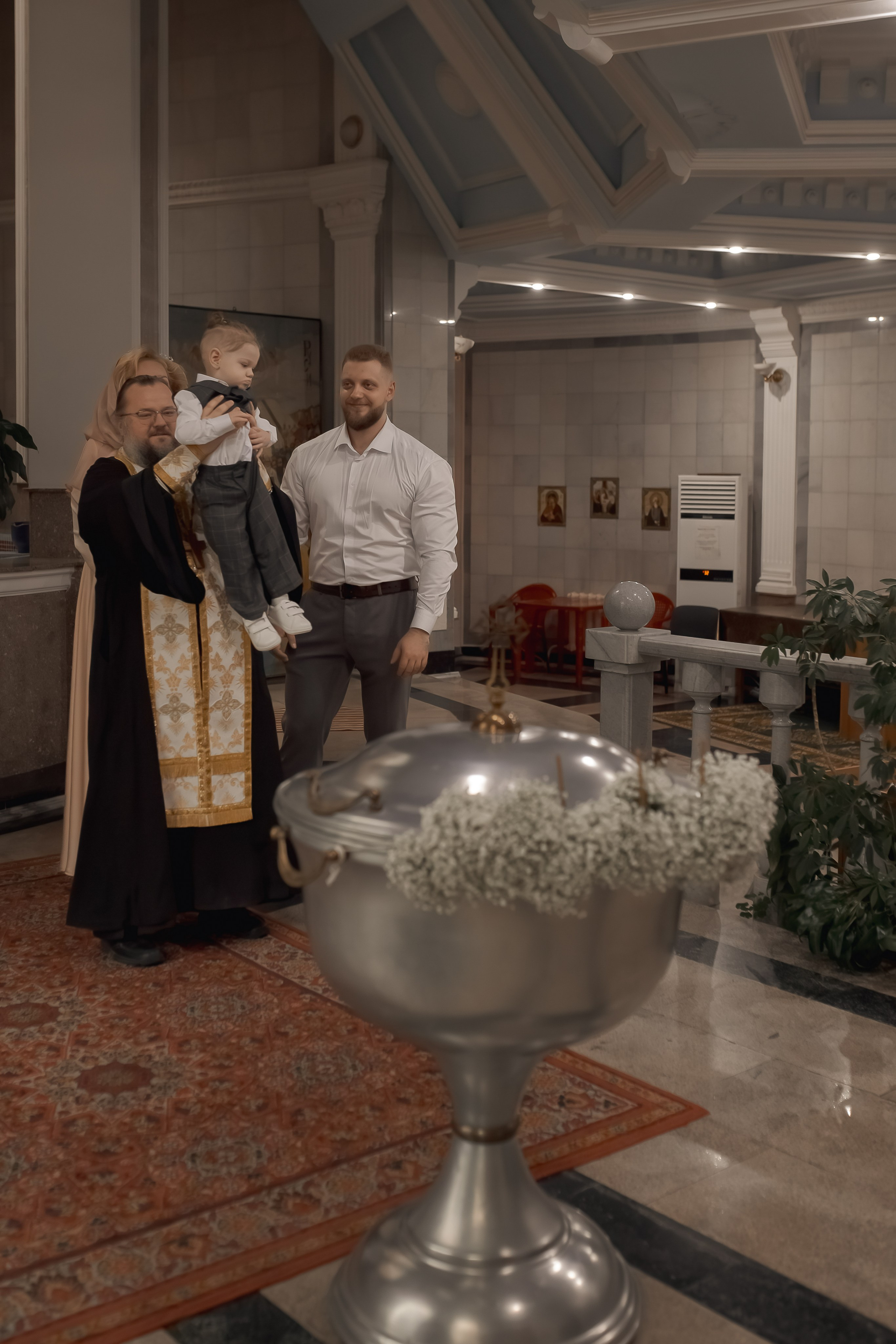 Крещение Грегора. Фотограф на Крещение и Венчание в Ташкенте