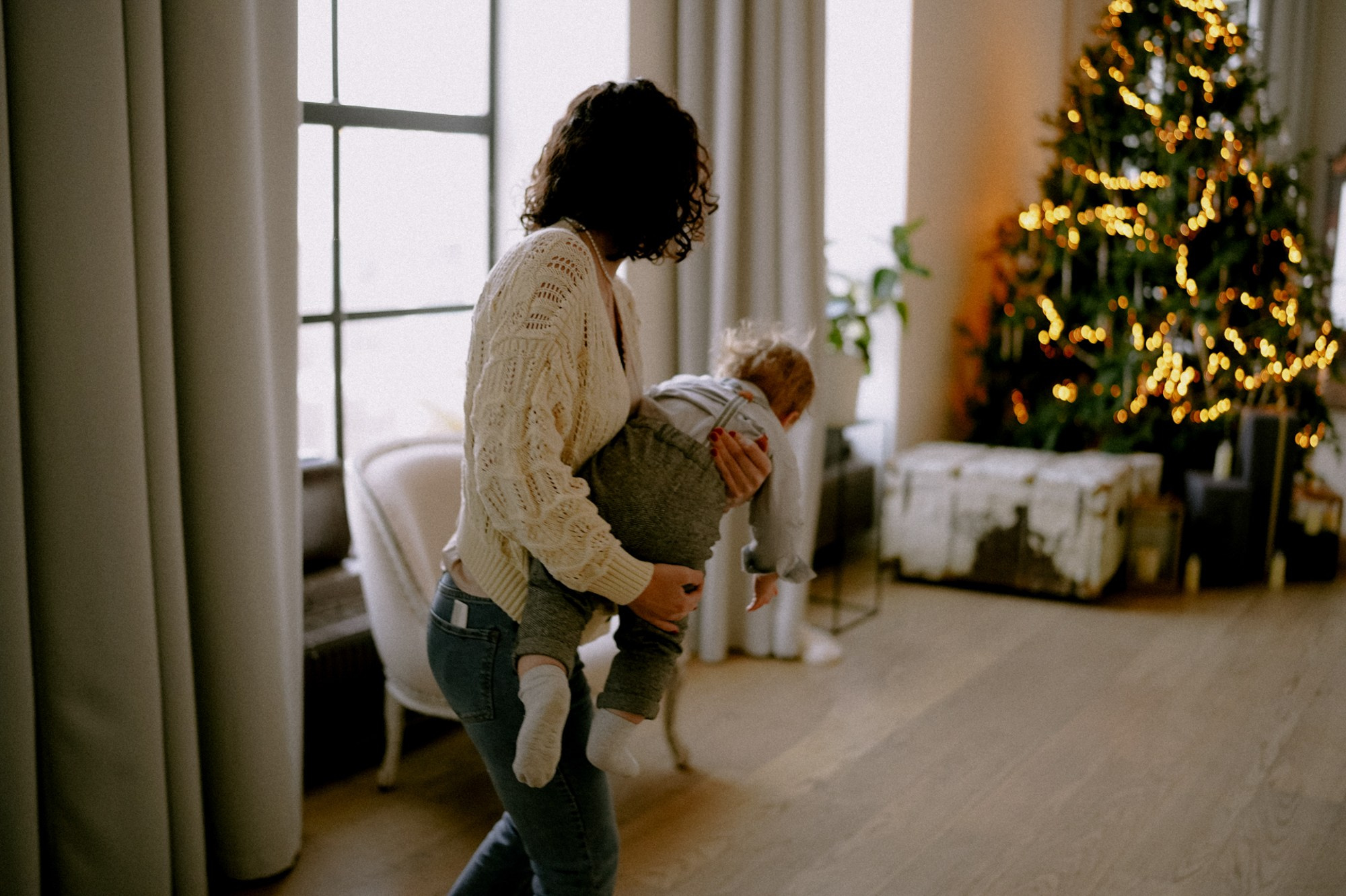 Семейная фотосессия в студии. Фотограф Москва — Юлия Кокова