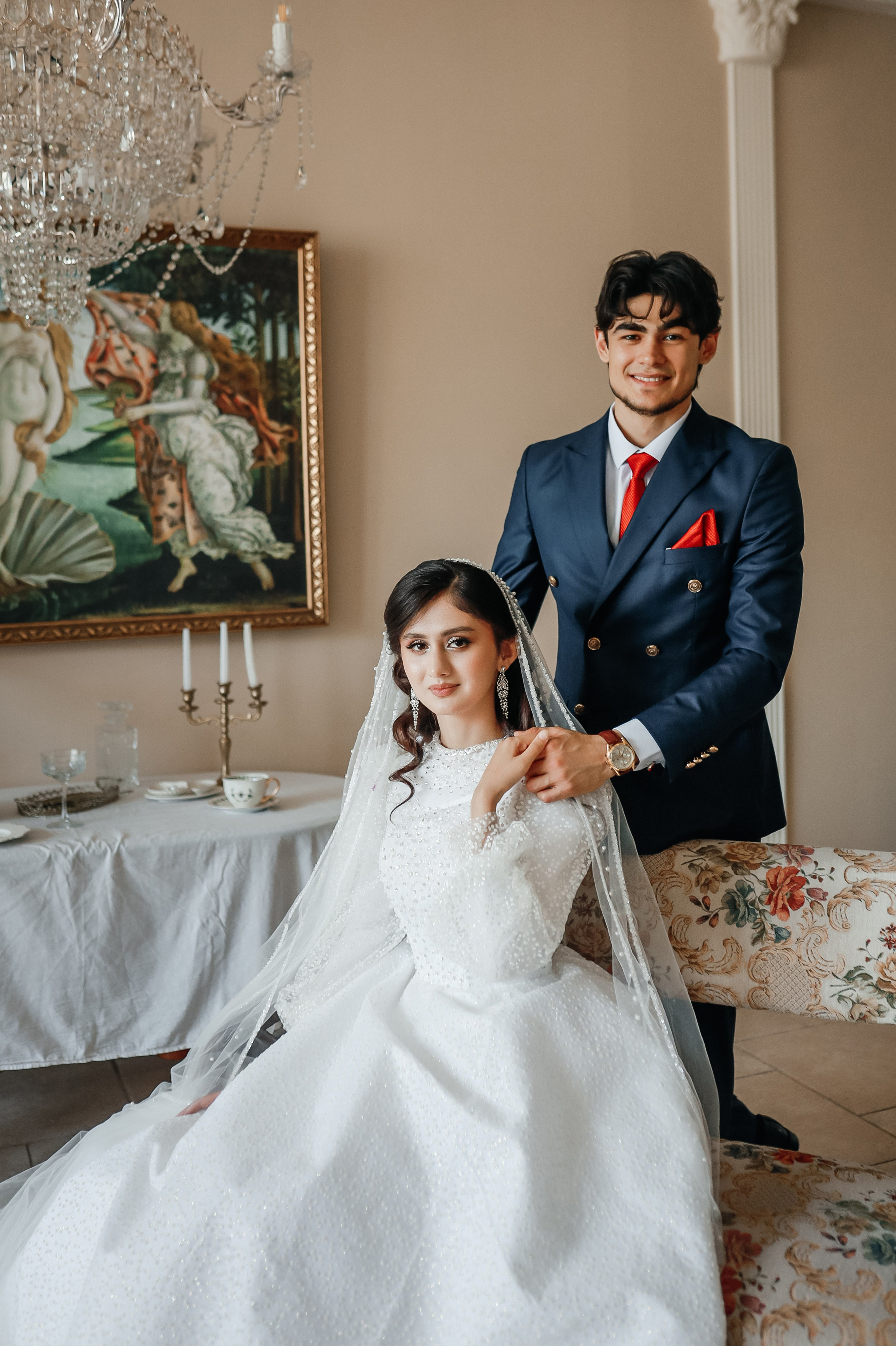 Студийная свадебная фотосессия. Визуал для эспертов и блогеров