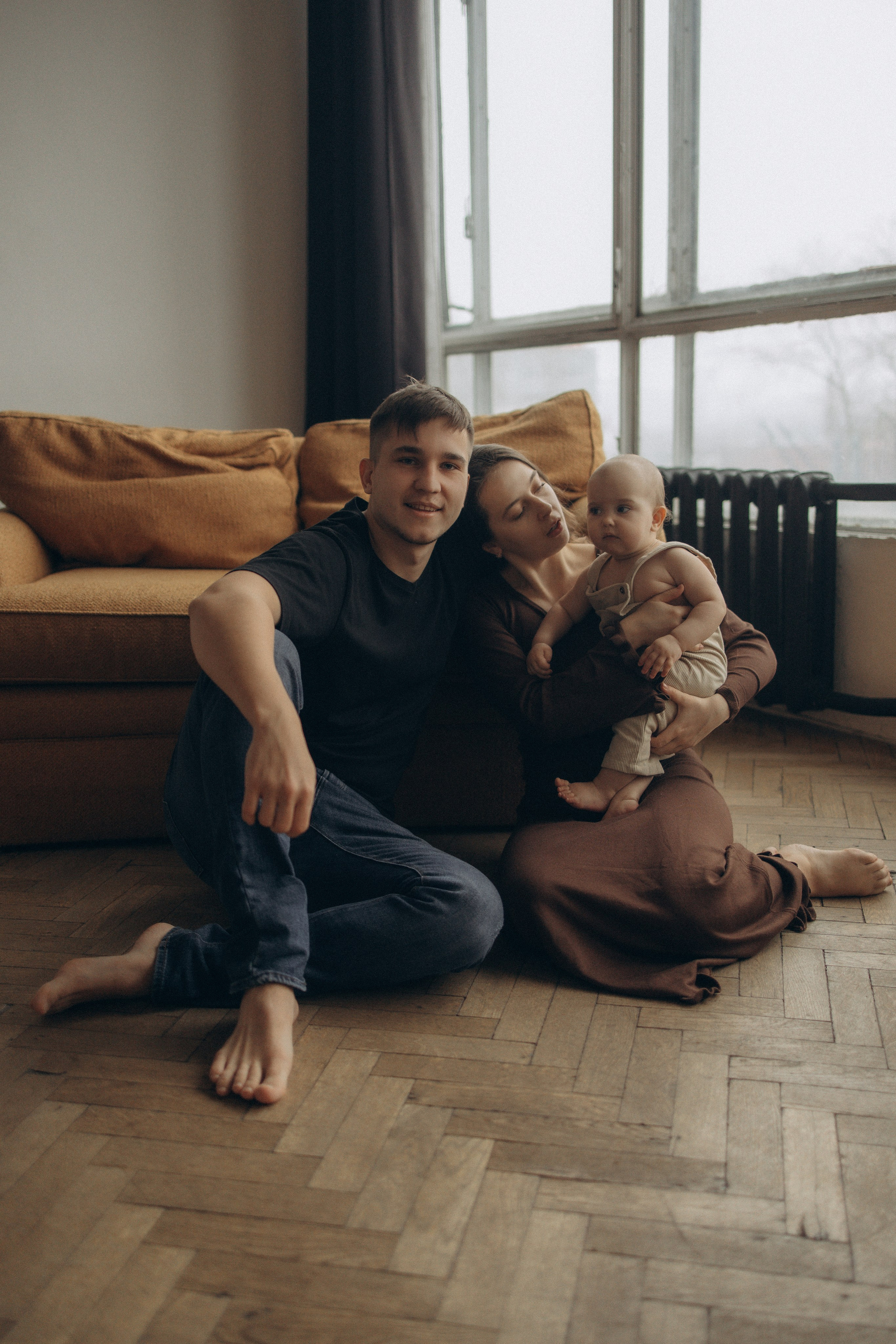 Настя, Никита и малышка Мира. Фотокарточки о вас и о большой любви!